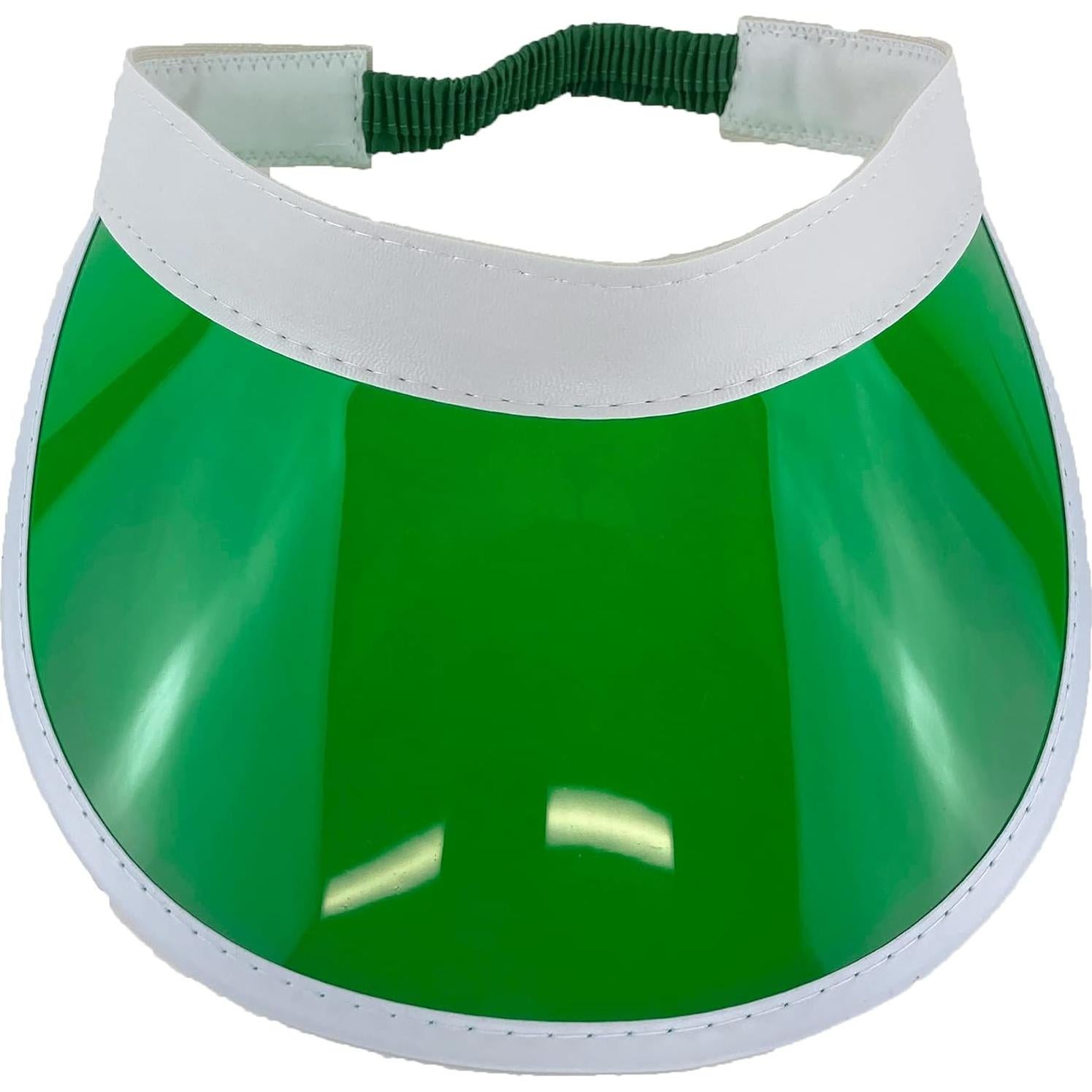 Gorra de Repartidor de Póker Verde con Visera Ancha