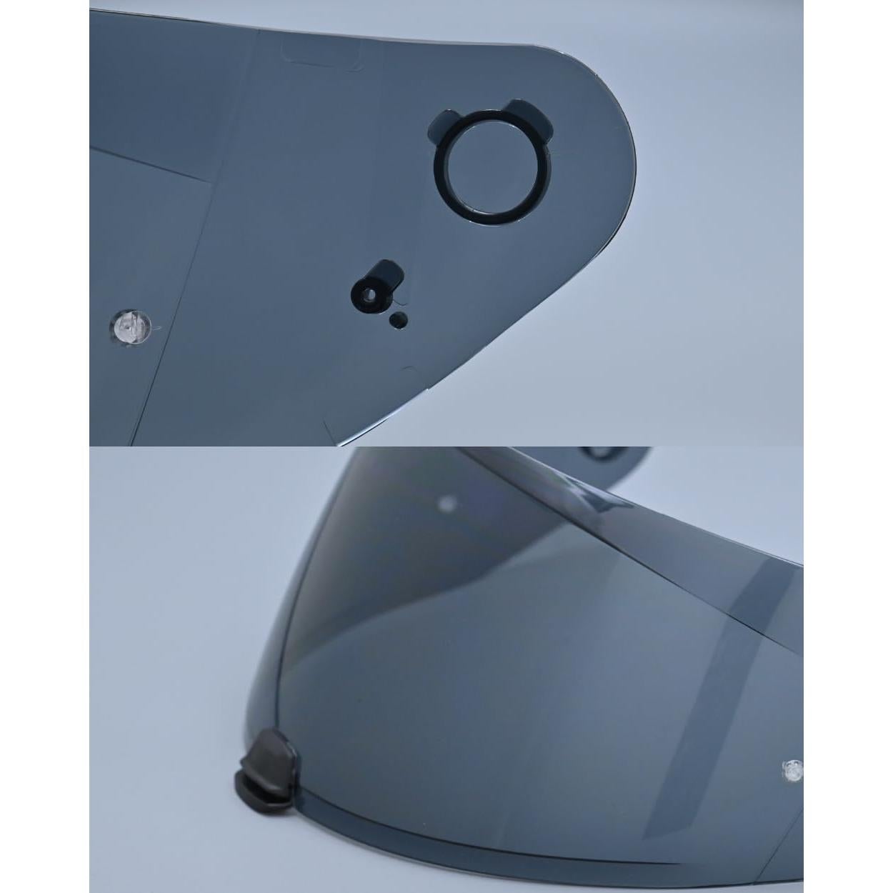 Visera de Reemplazo Logto I70 HJ-31 Revo Claro Rojo Universal