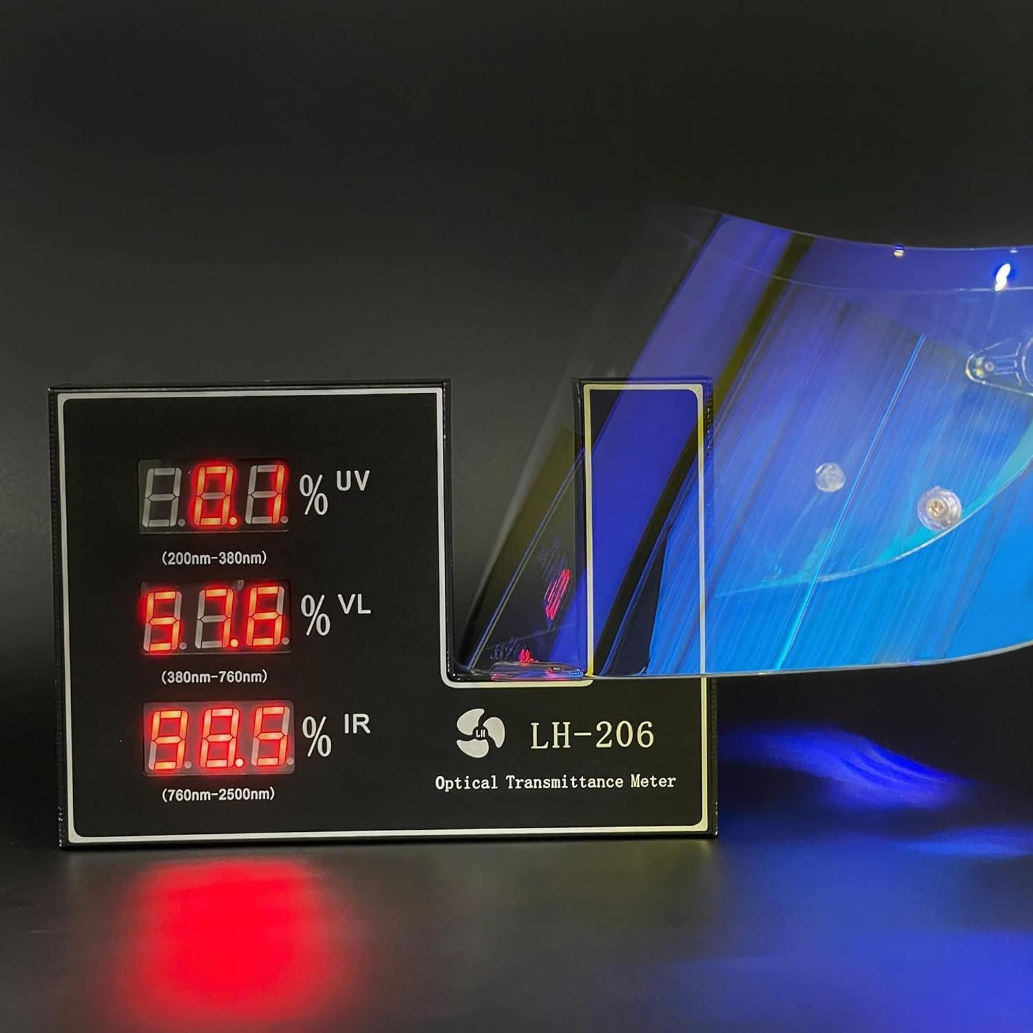 Visera de Casco Motocicleta Logto K1 K3SV K5 Revo Claro Azul