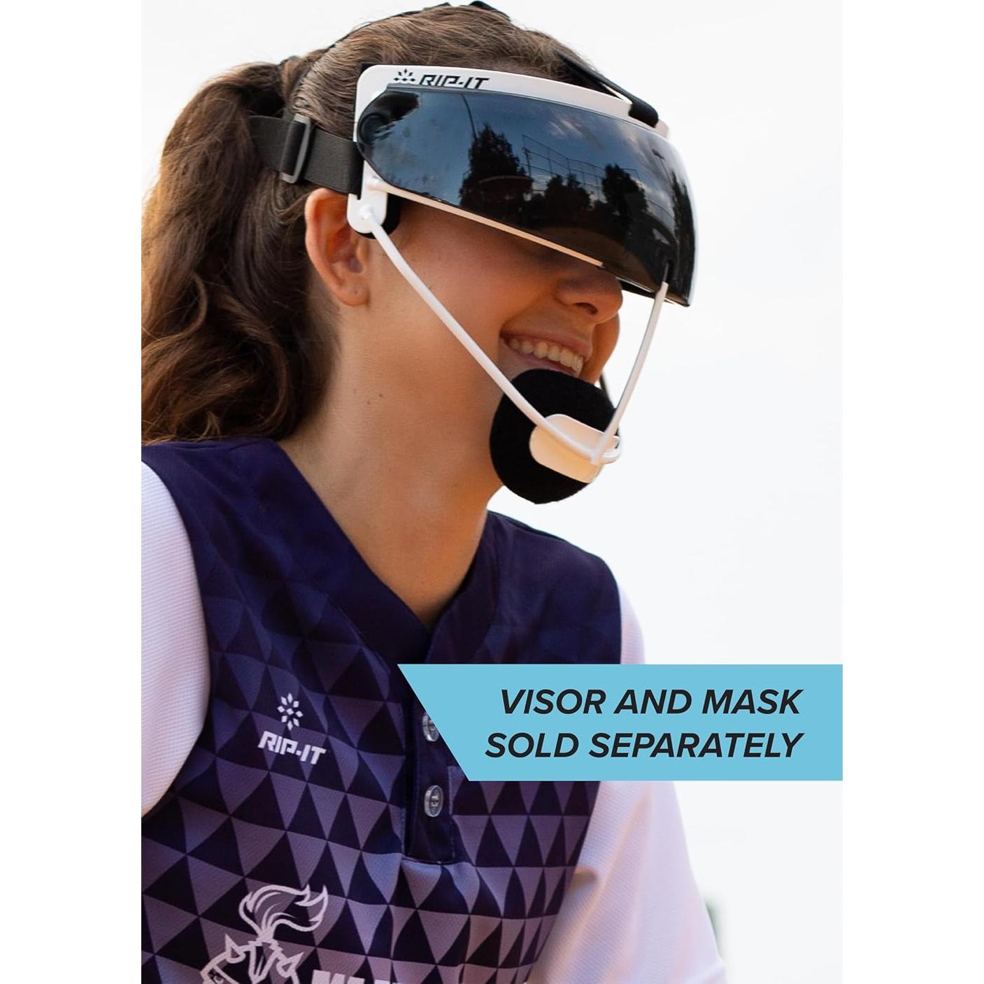 Visera para Softball RIP-IT Defense - Protección Solar 100%