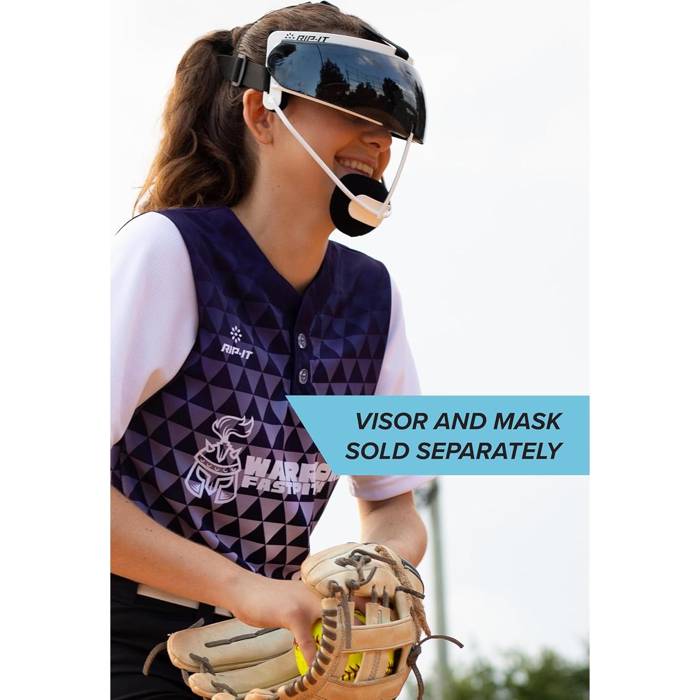 Visera para Softball RIP-IT Defense - Protección Solar 100%