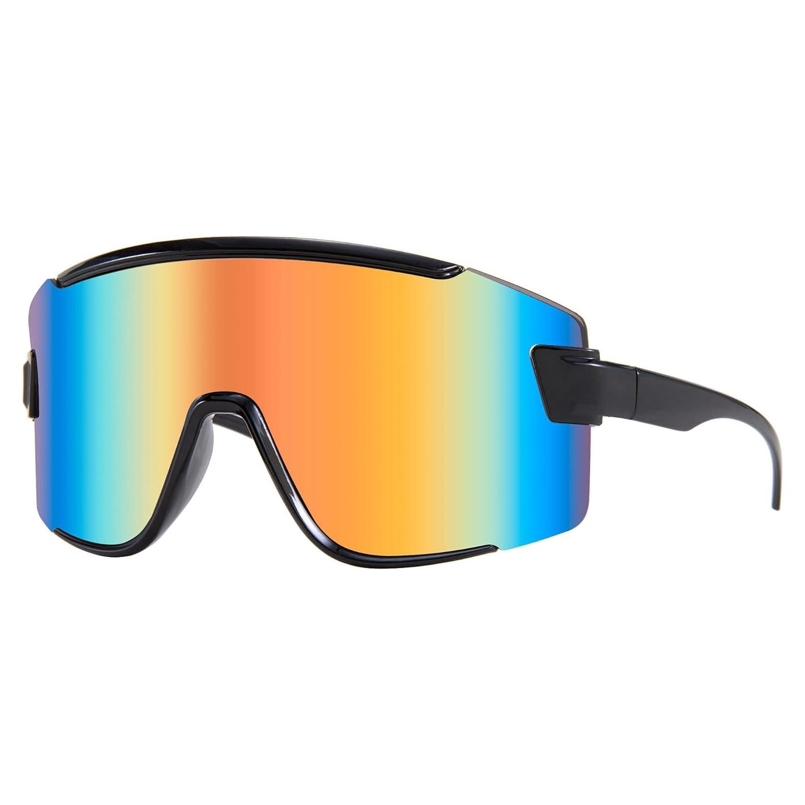 Gafas de sol Karsaer Vision Big Shield Rave unisex vintage