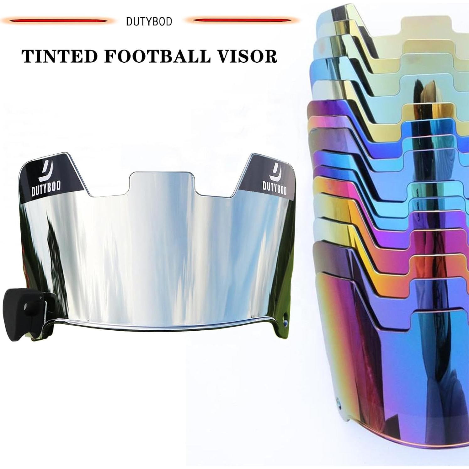 Visera de Fútbol DUTYBOD DU052 Óptica Cristalina Resistente a Rayones