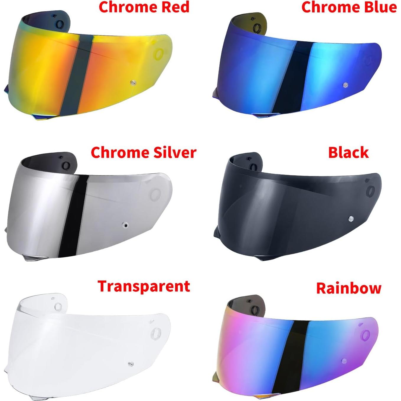 Visor de Casco MXJ Gear HJ-33 Transparente Anti-rayones