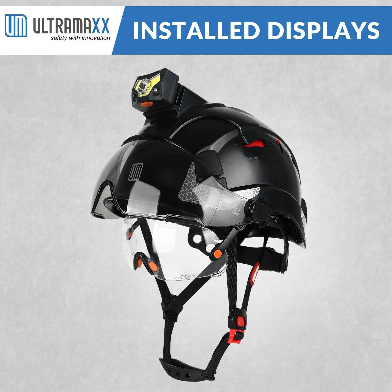 Casco de Seguridad UM ULTRAMAXX NZ-VOLTEK con Visera Clara