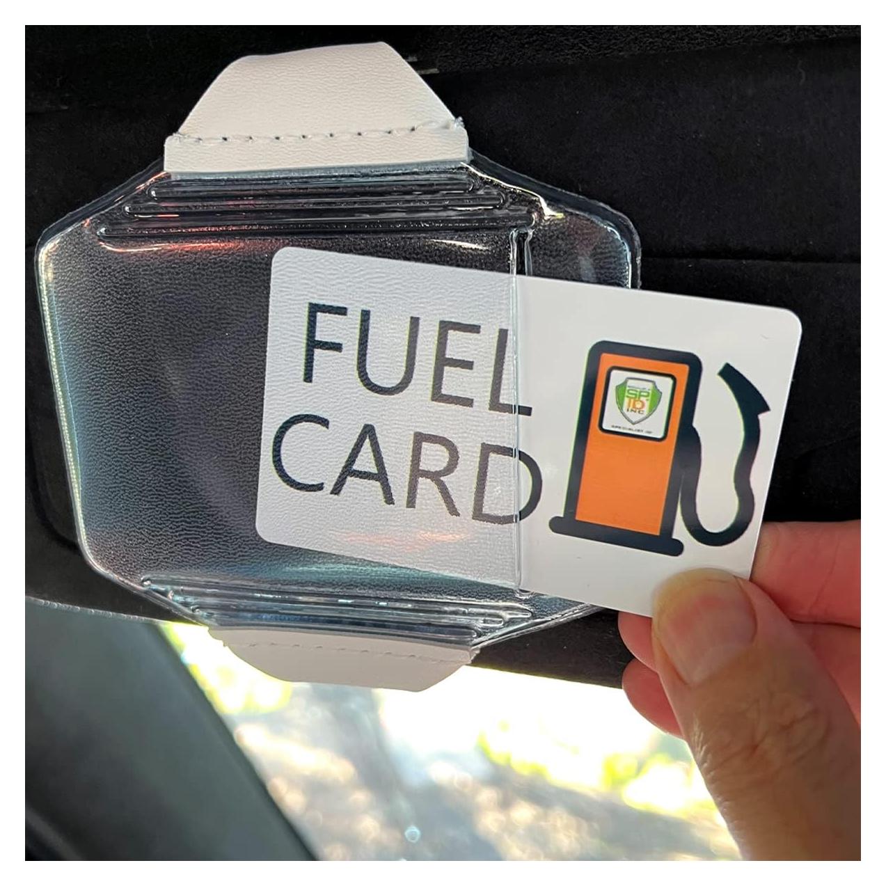 Paquete de 5 Soportes de Tarjeta de Combustible Specialist ID