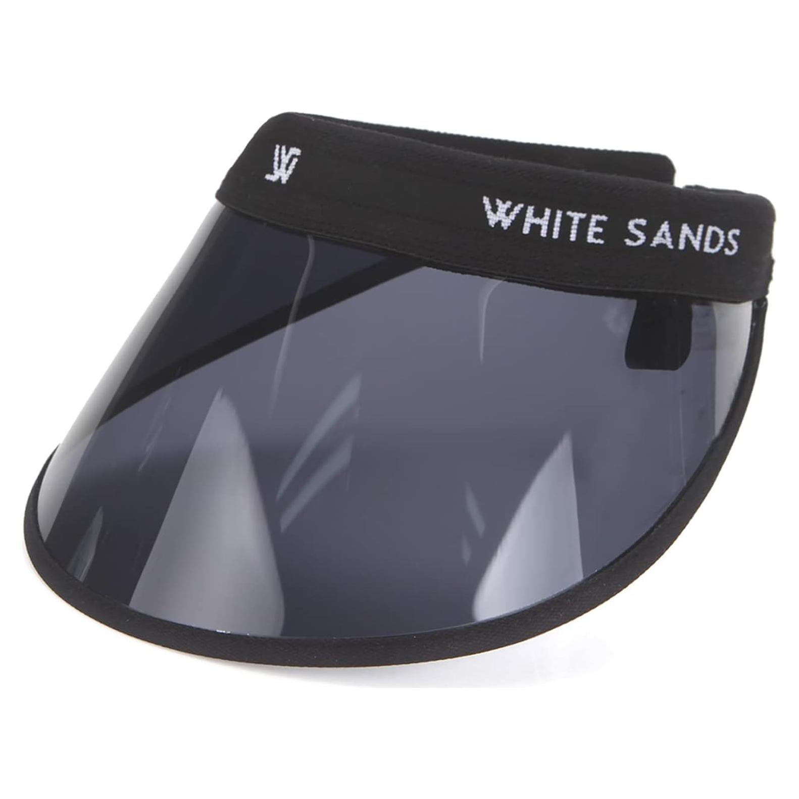 Gorra de Sol Desplegable Ancha Chamela Protección UV Negra