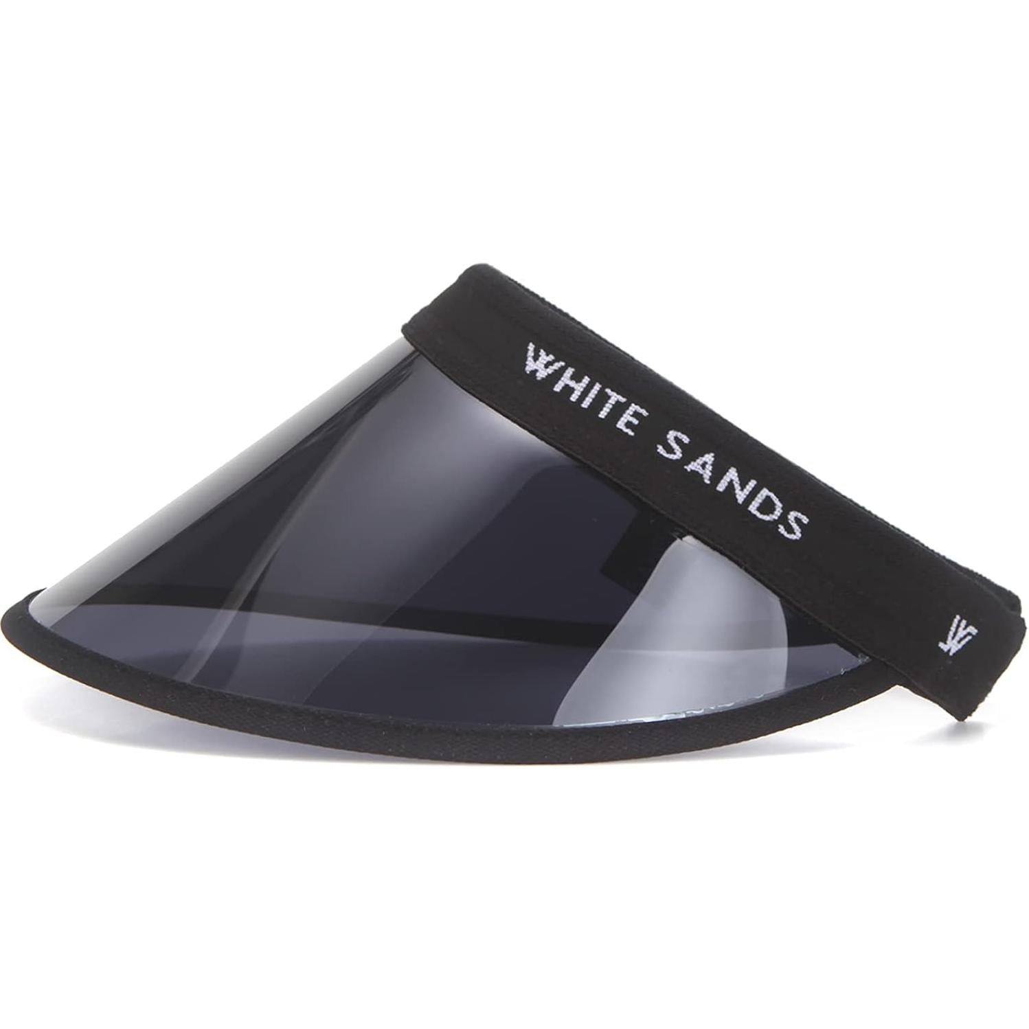 Gorra de Sol Desplegable Ancha Chamela Protección UV Negra