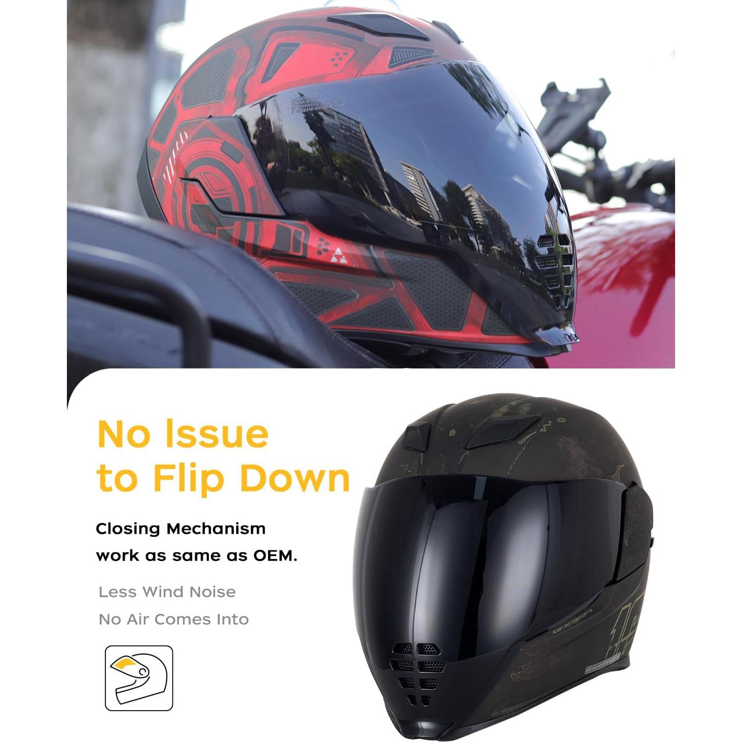 Visera Reemplazo Soman Airflite IC-06 Humo Profundo UV