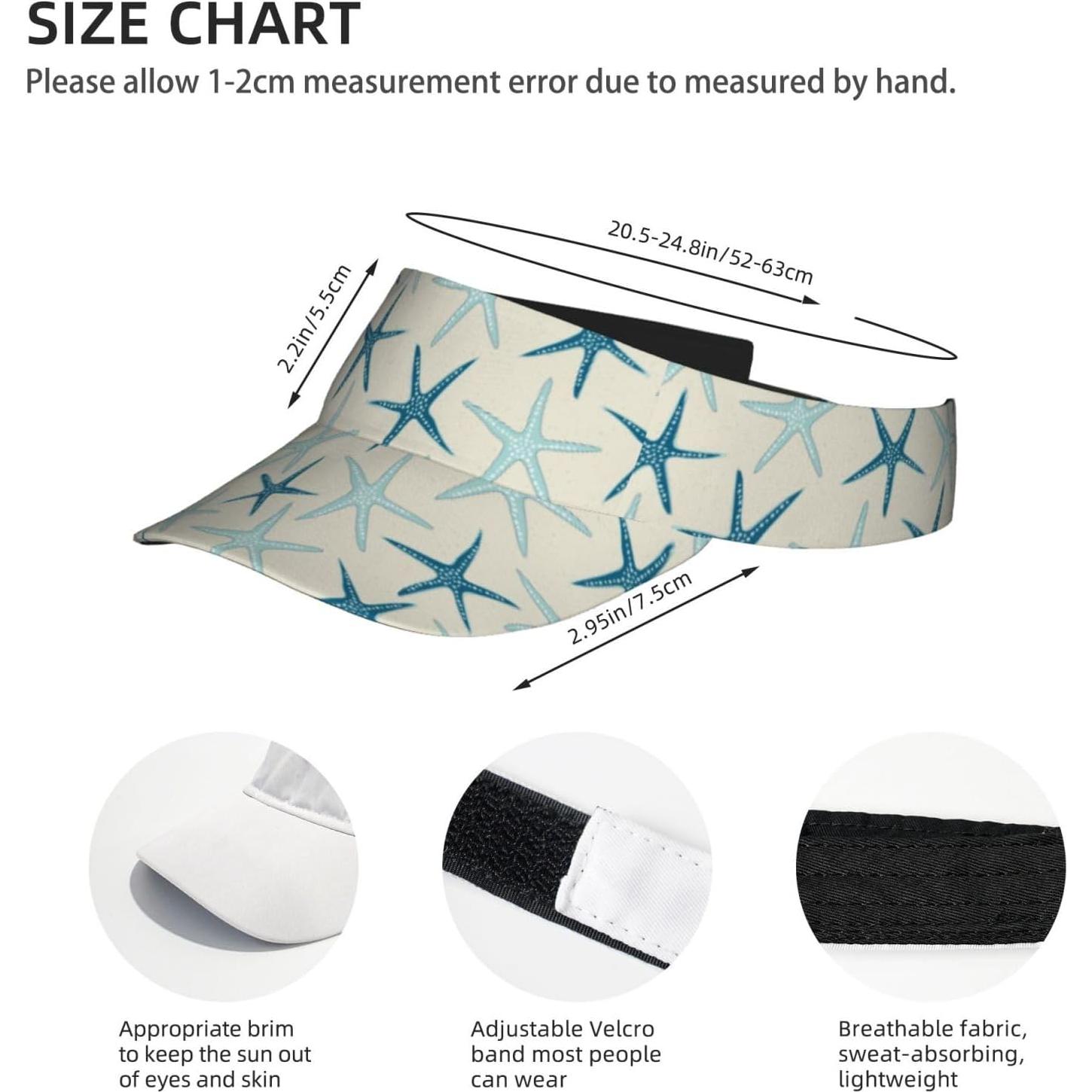 Gorra de Visera Deportiva Unisex BARDANOUS Ajustable Azul