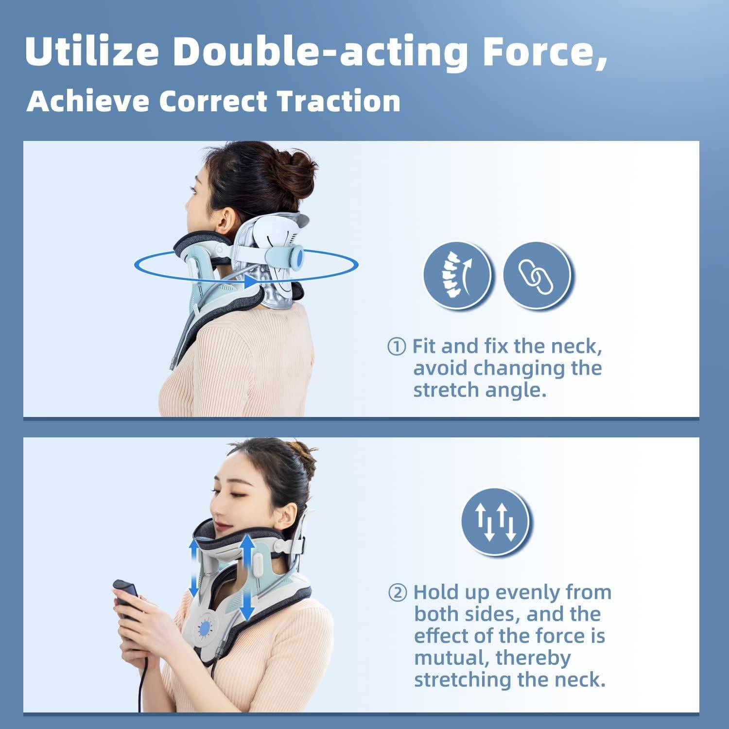 Dispositivo de Tracción Cervical Eléctrico JIANGSU - Ajustable