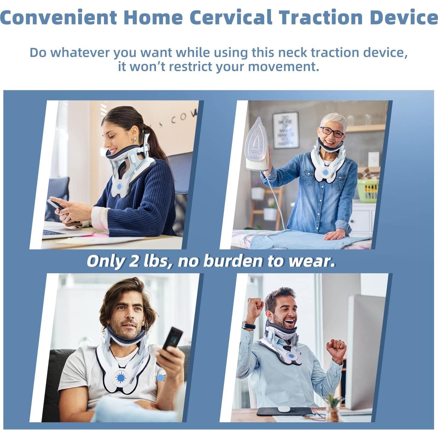 Dispositivo de Tracción Cervical Eléctrico JIANGSU - Ajustable