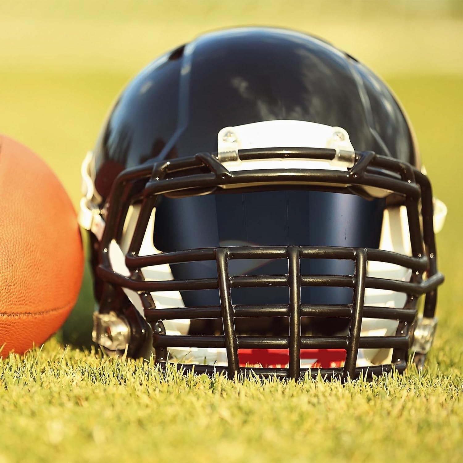 Viseras de Fútbol Umigy 4 Pcs para Casco Adulto UV Resistente