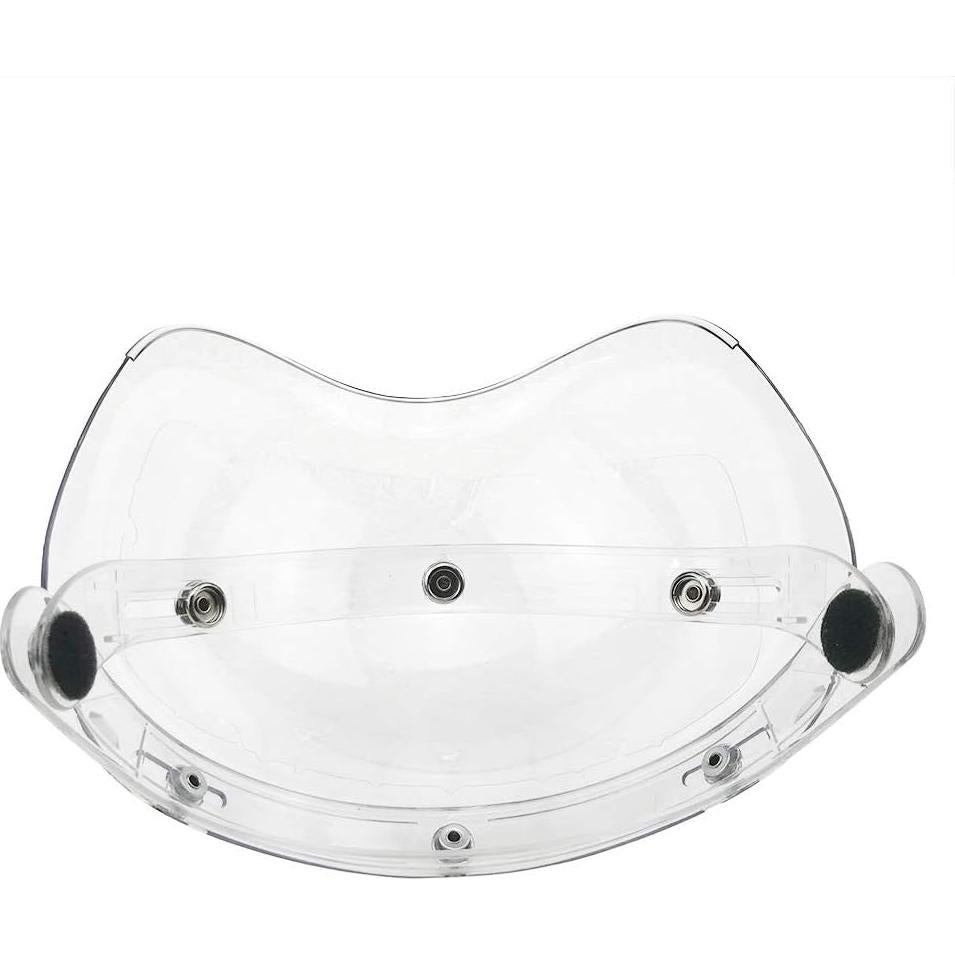 Visera Burbuja Universal WANCAR para Casco Abierto 3 Clips