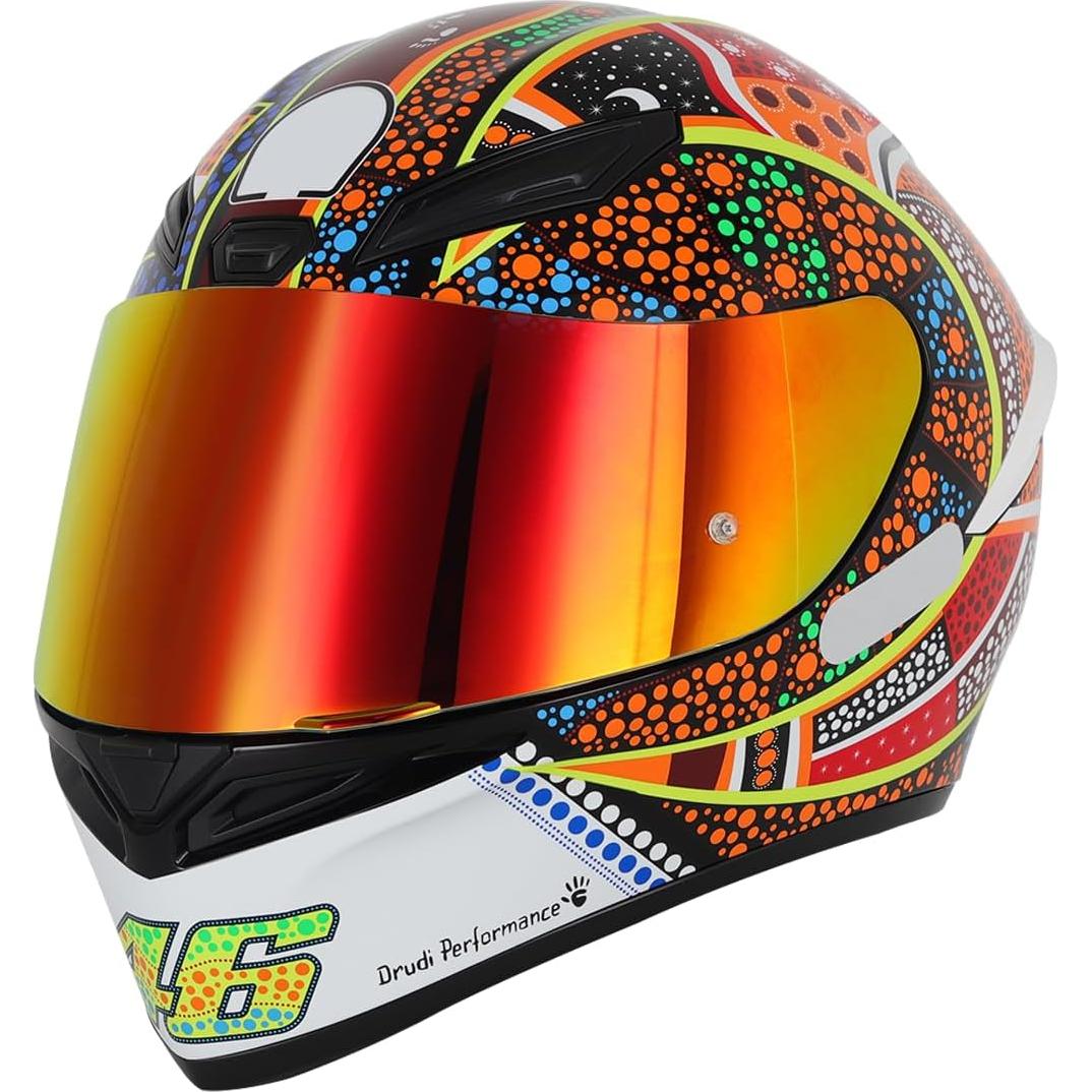 Visera de Casco Soman K1 K1S K3SV K5 K5S Tinte Rojo Revo