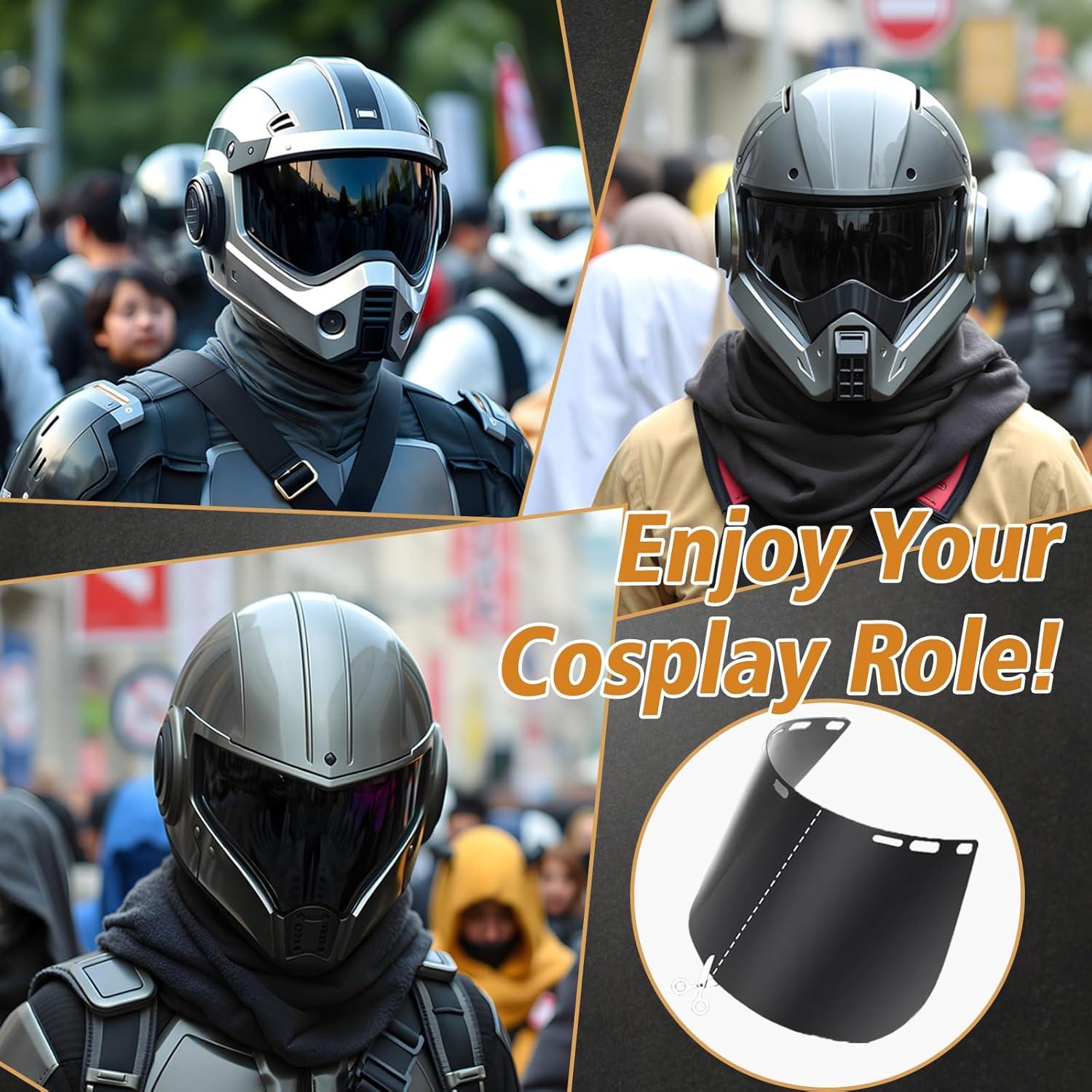 Lente de Reemplazo Escudo Facial Feekoon 39.37x20.32cm Tinte