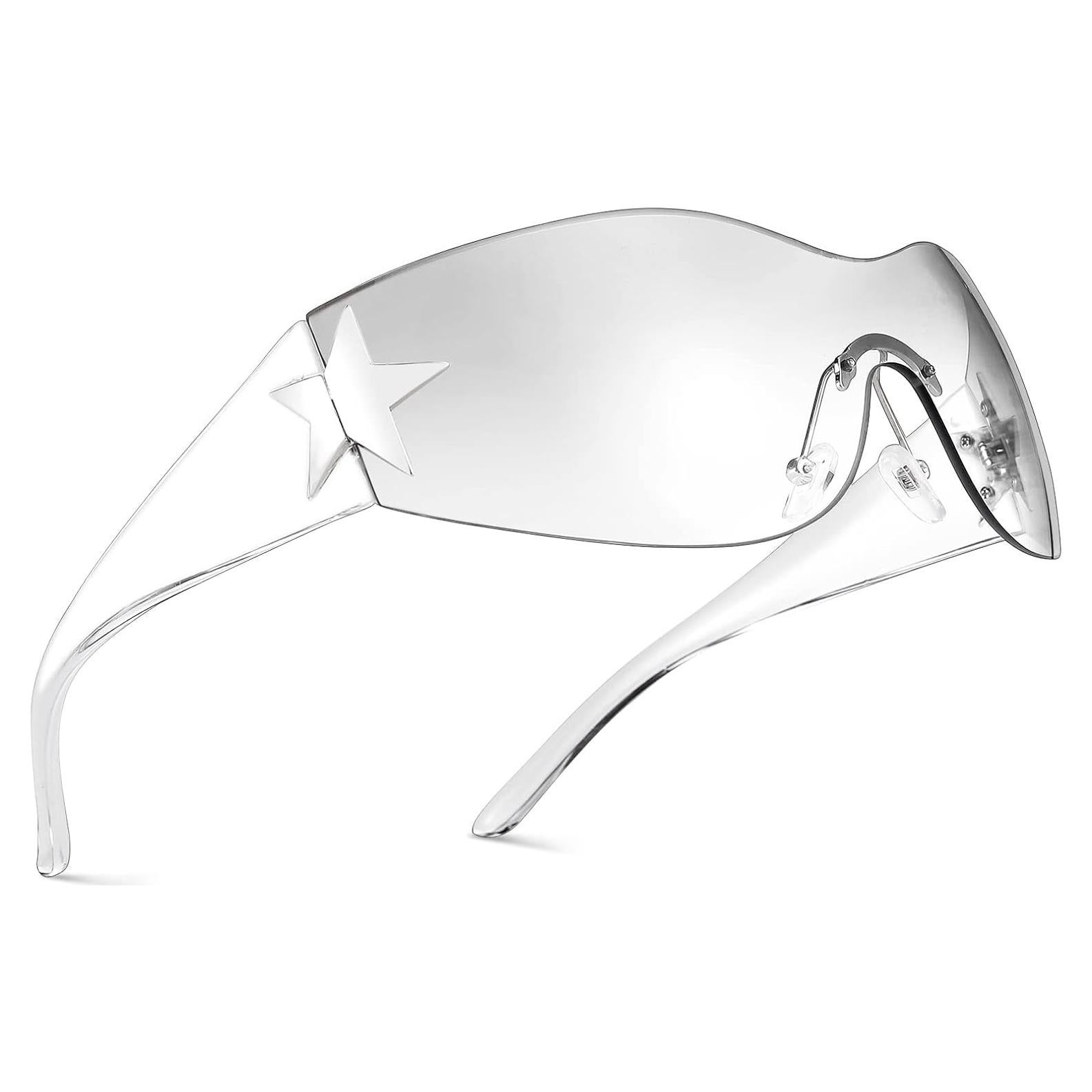 Gafas de sol envolventes COASION Y2K para hombres y mujeres