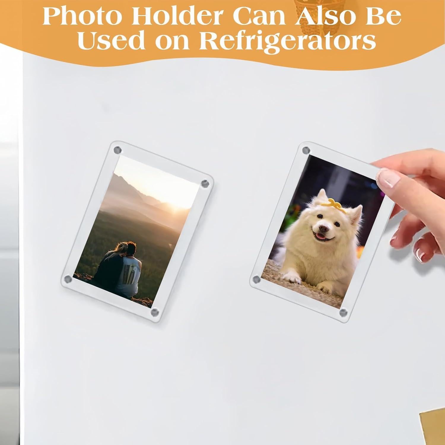 Marco de Foto Magnético Dargoose para Visera de Coche 2-Pack