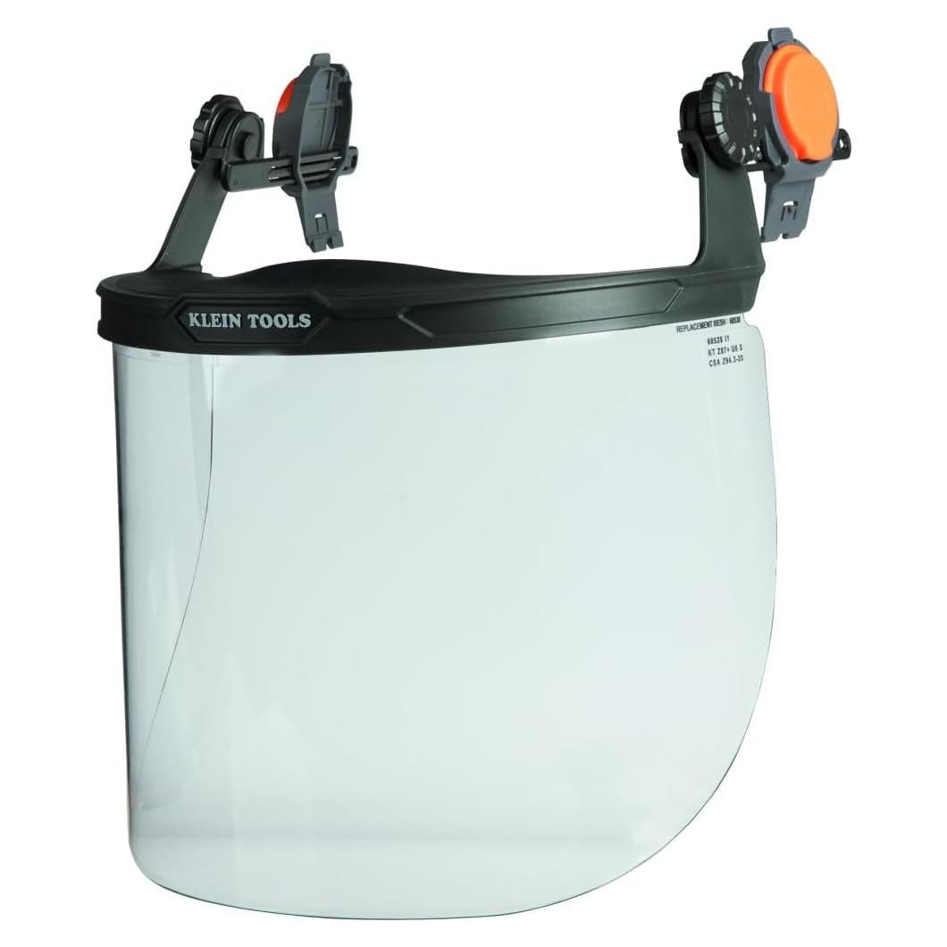 Escudo Facial Claro Klein Tools 60473 para Casco de Ala Completa