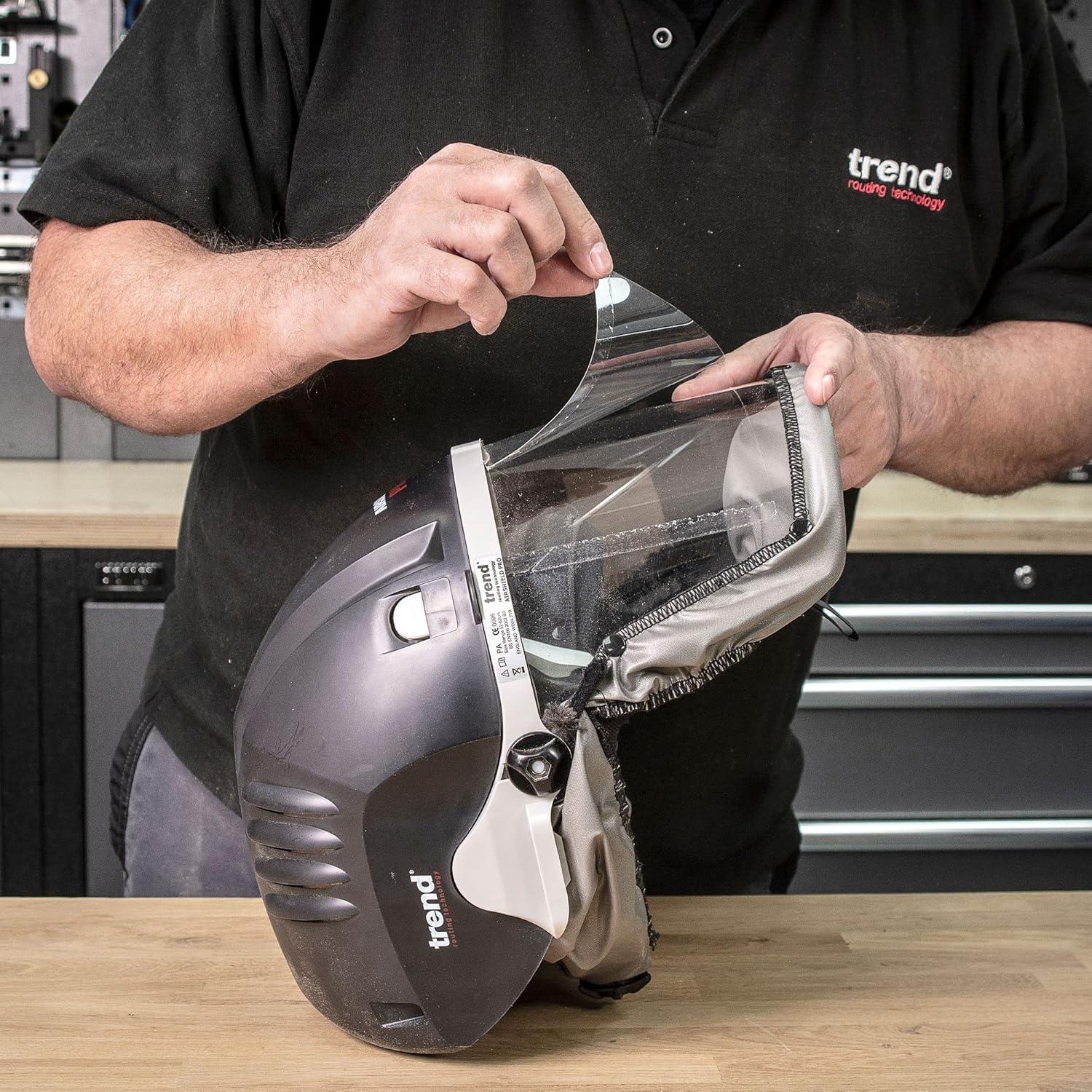 Viseras de Reemplazo Trend Airshield Pro - Paquete de 10 Transparentes