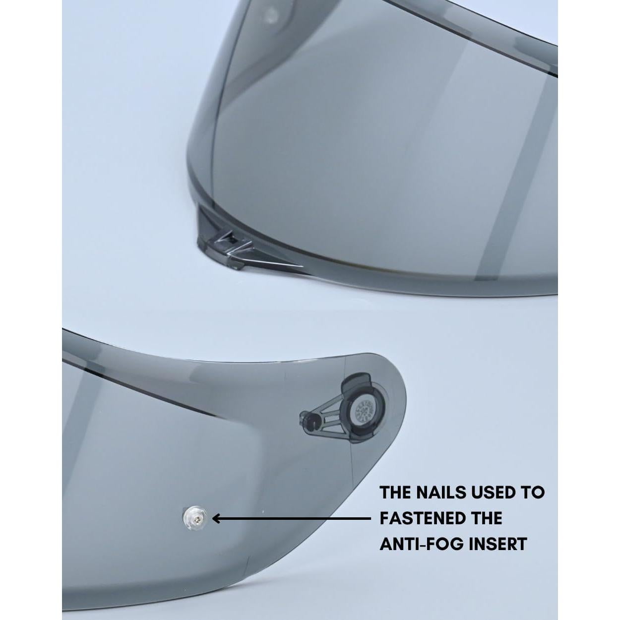 Visera de Casco Logto K1 Upgrade Dorado Claro - Reemplazo AGV