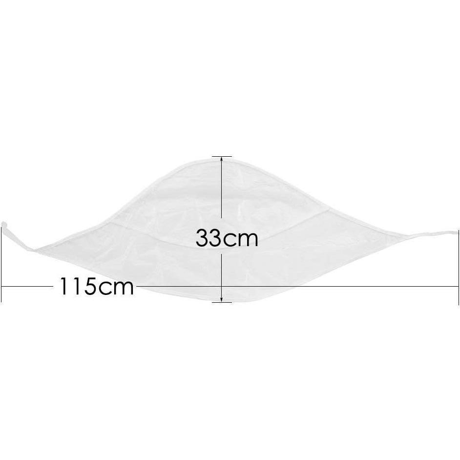 Gorro de Lluvia Impermeable SelfTek con Visera Transparente - 2 Pcs