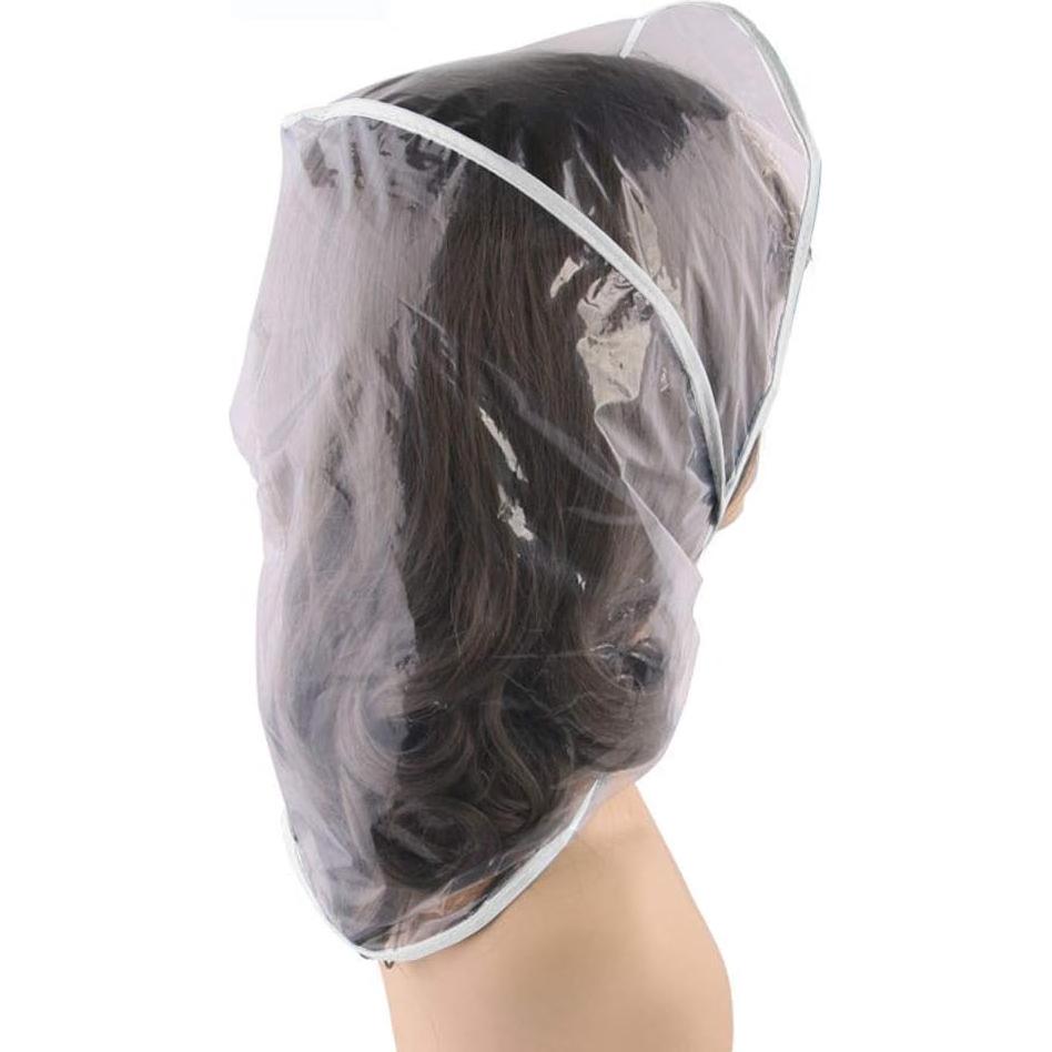 Gorro de Lluvia Impermeable SelfTek con Visera Transparente - 2 Pcs