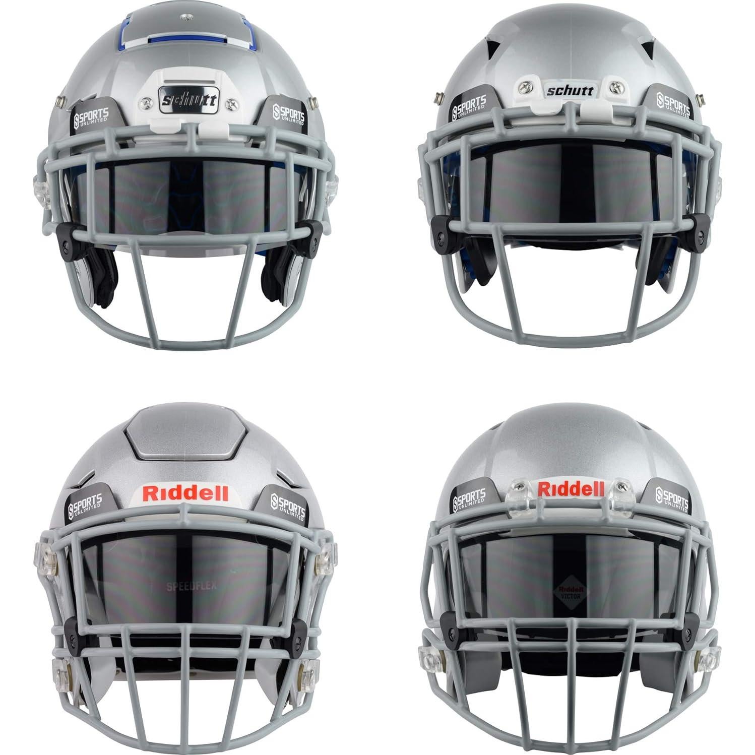 Visera Universal para Casco de Fútbol Sports Unlimited Espejo