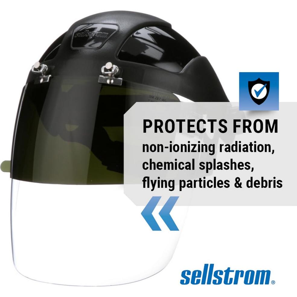 Máscara Protectora Sellstrom DP4 con Ventana Anti Niebla