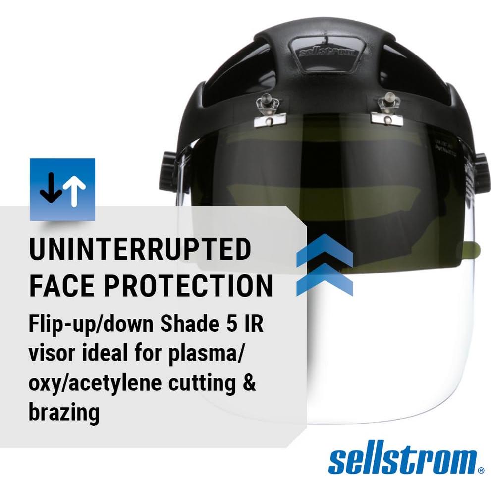 Máscara Protectora Sellstrom DP4 con Ventana Anti Niebla