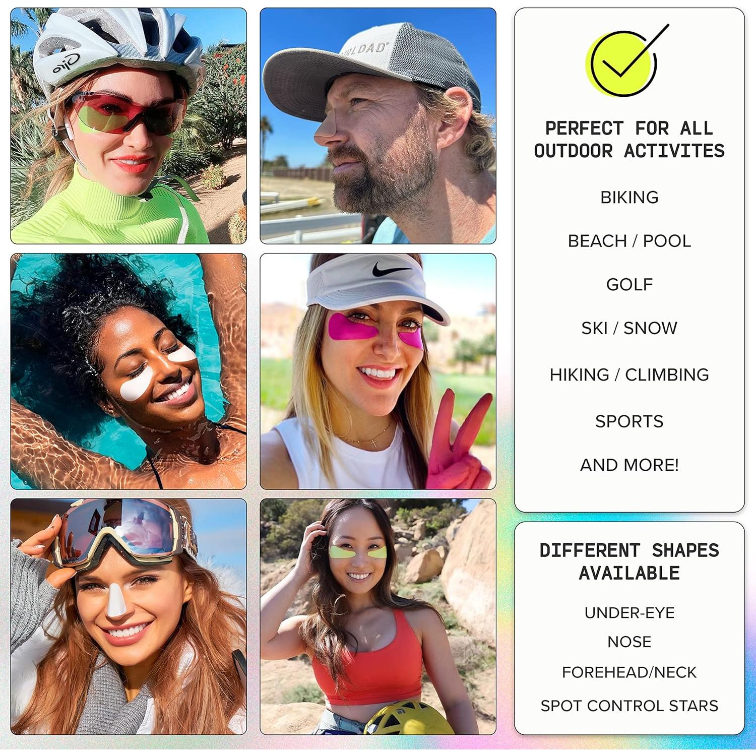 Parche Solar de Silicona Reutilizable Do Good Be Good - Rosa