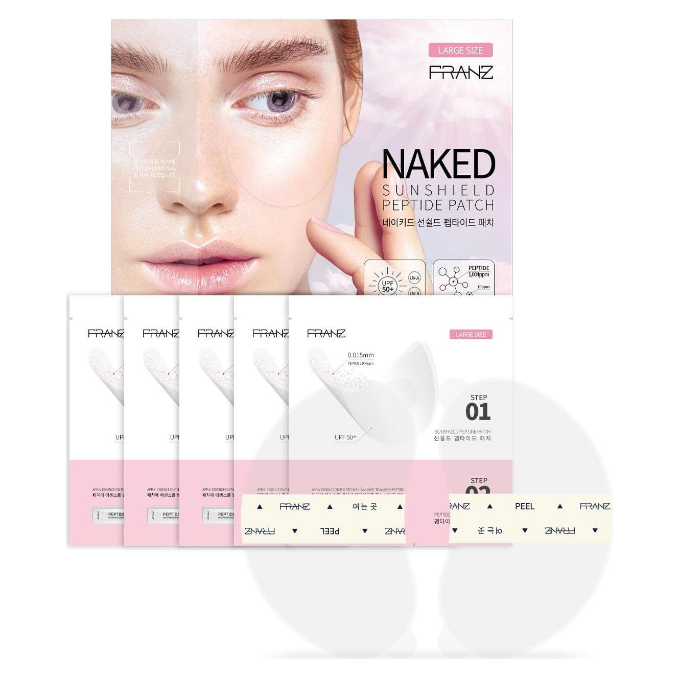 Parche Solar FRANZ UPF 50+ 5 Pares - Protección UV y Antienvejecimiento