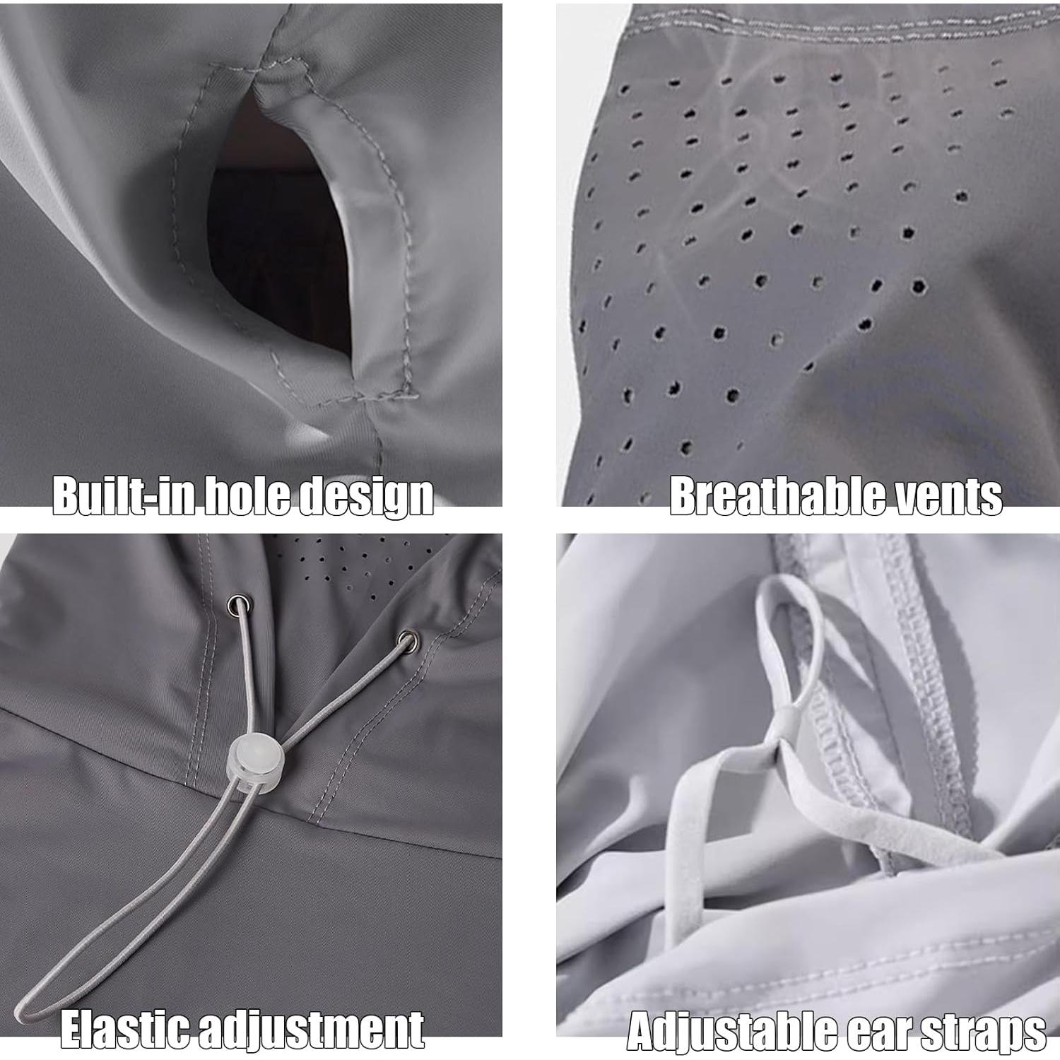 3 Pcs Balaclava Refrigerante UV Protección Solar Unisex