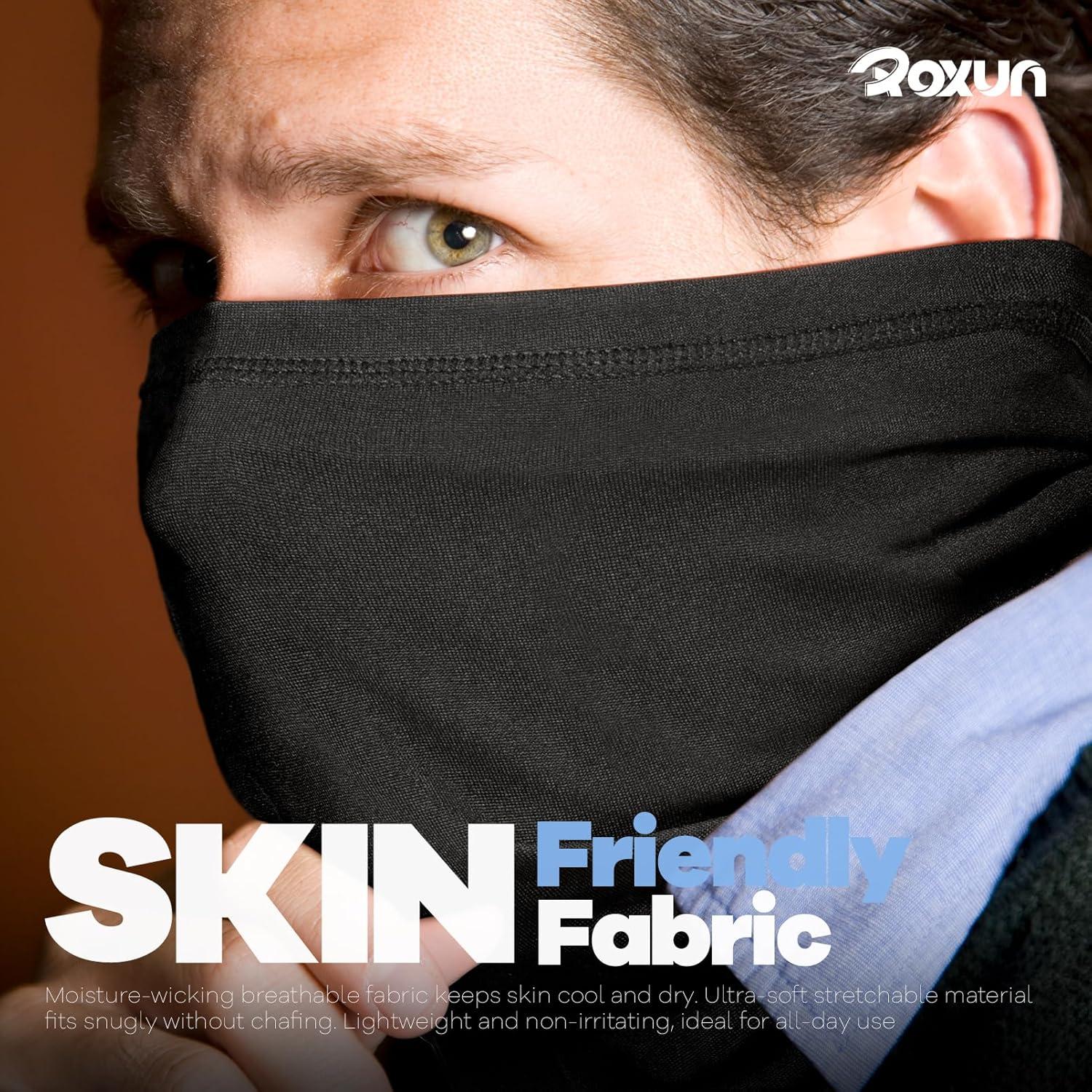 Paquete de 4 Gaiters para Cuello Transpirables UV Unisex