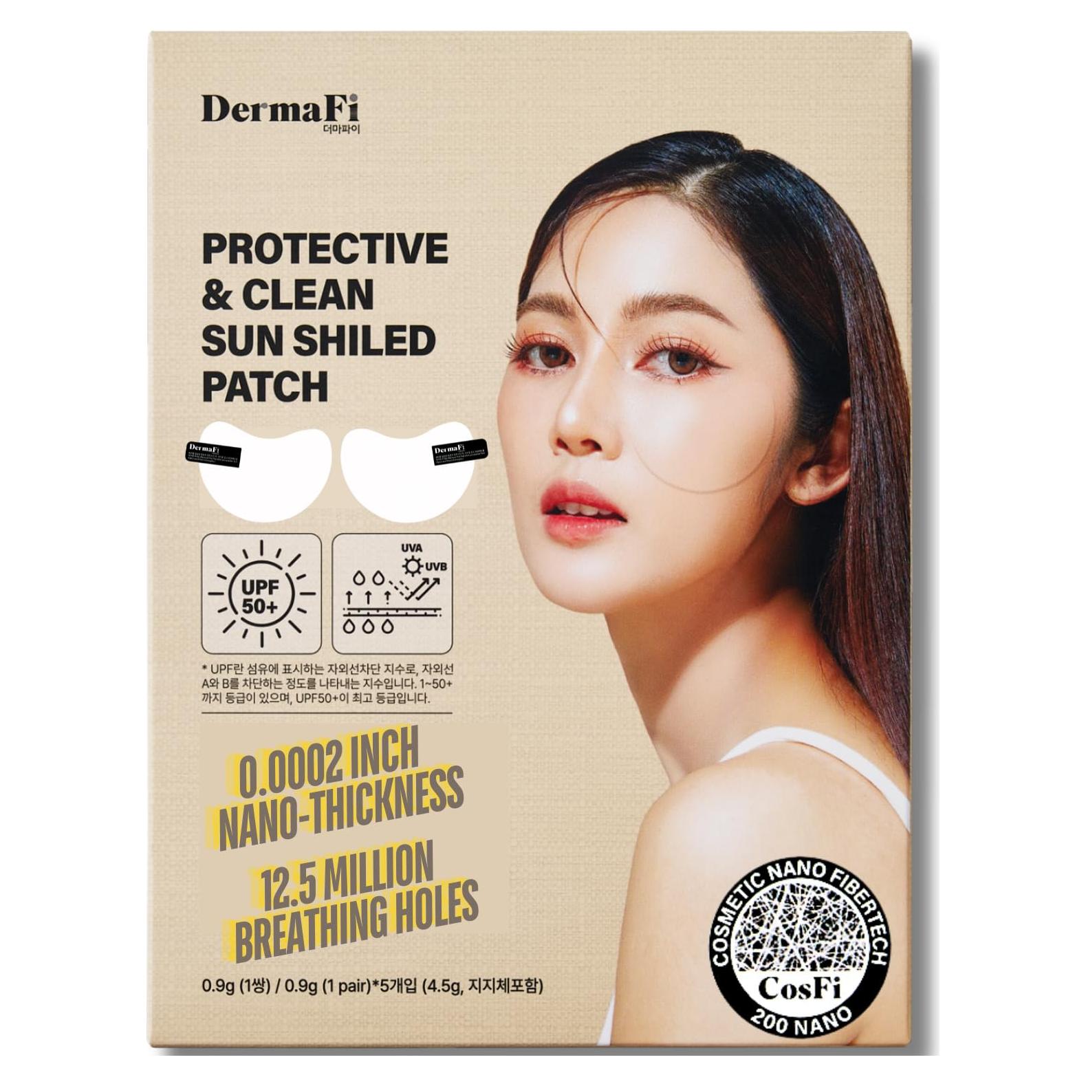 Parche Solar Protector DermaFi Ultra Fino 5 Paquetes 12.5x16.5cm