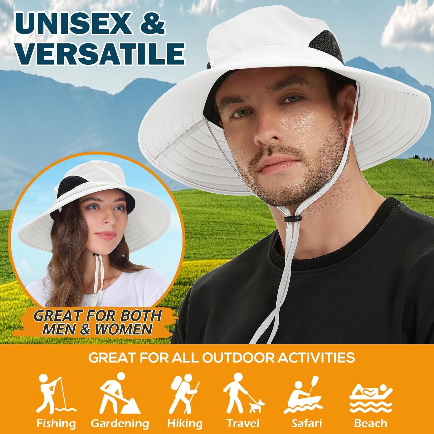 Sombrero de Sol EINSKEY Unisex Plegable UPF 50+ Impermeable
