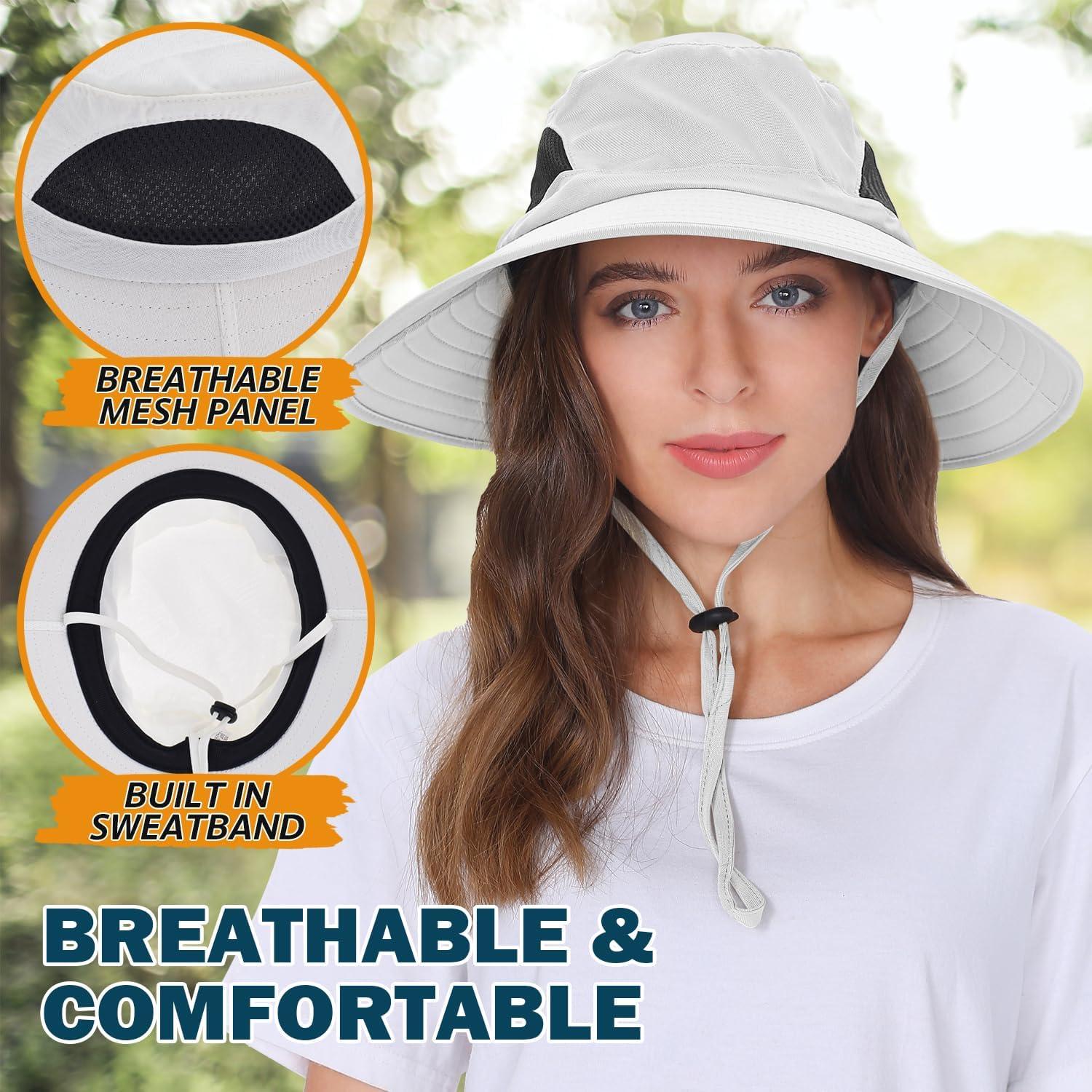 Sombrero de Sol EINSKEY Unisex Plegable UPF 50+ Impermeable