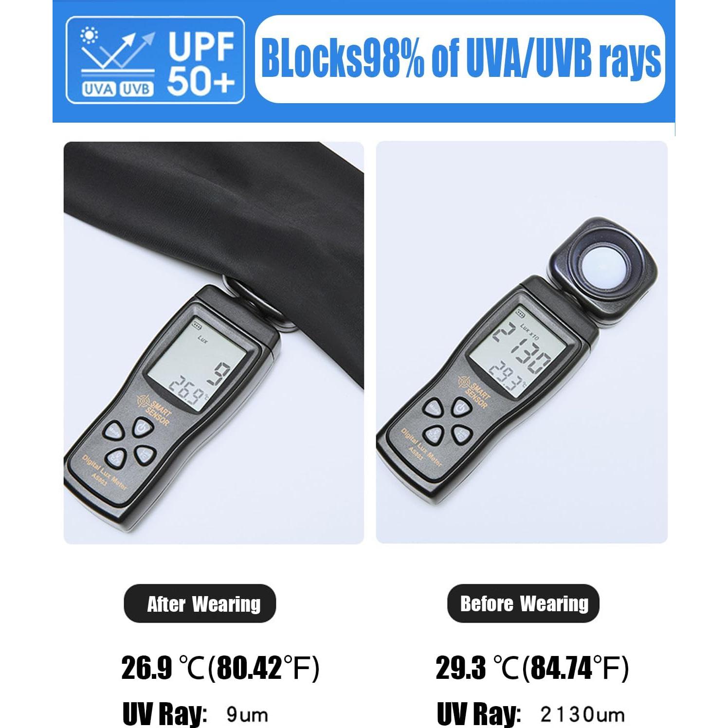 3 Piezas Máscara Balaclava Refrigerante UV Transpirable