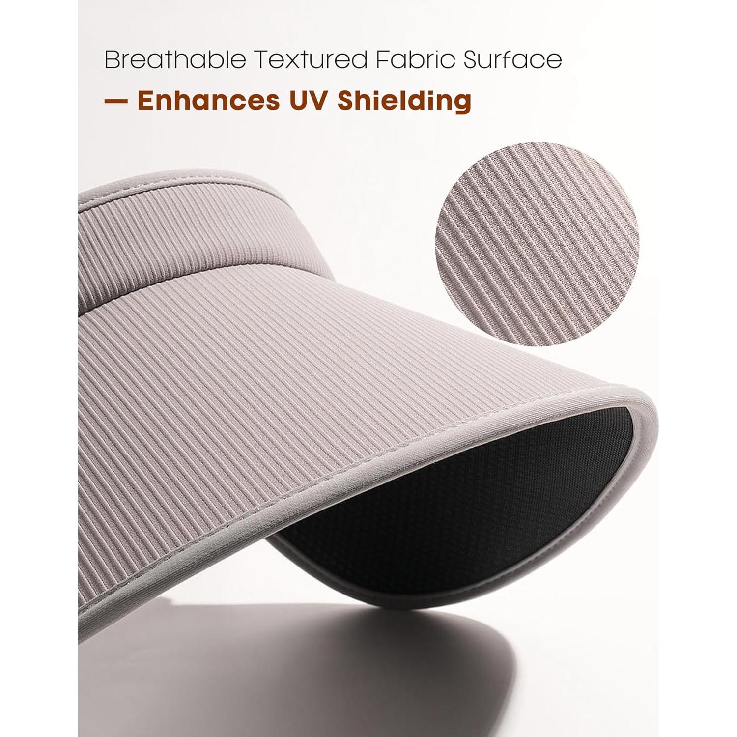 Sombrero de sol FURTALK para mujeres con protección UV 12 cm