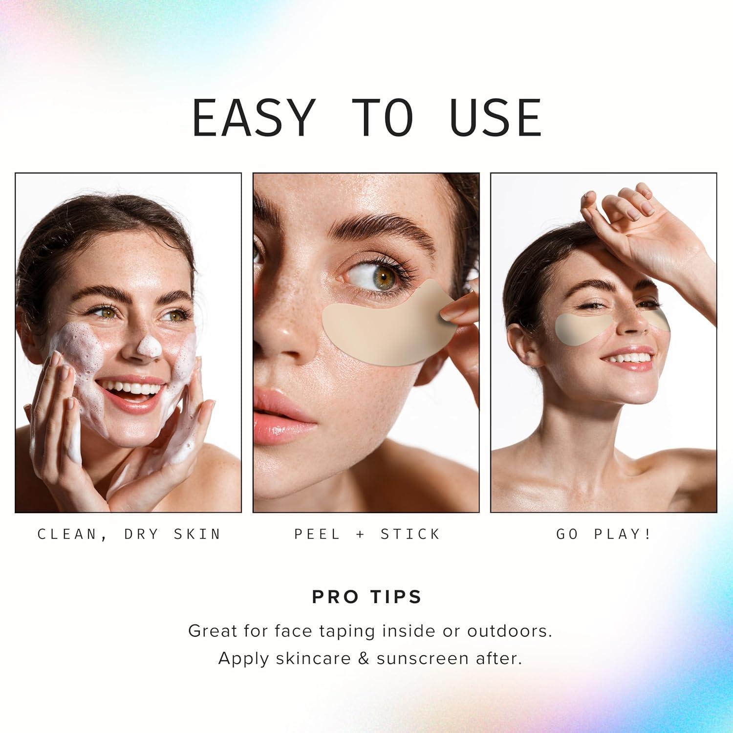 Parches Reutilizables Sunkiss para Protección UV - 4 Unidades