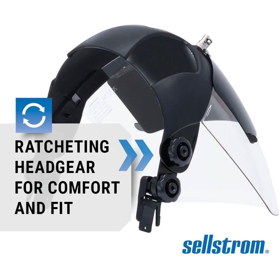 Escudo Facial de Seguridad Sellstrom S32152 con Visera Sombra 5