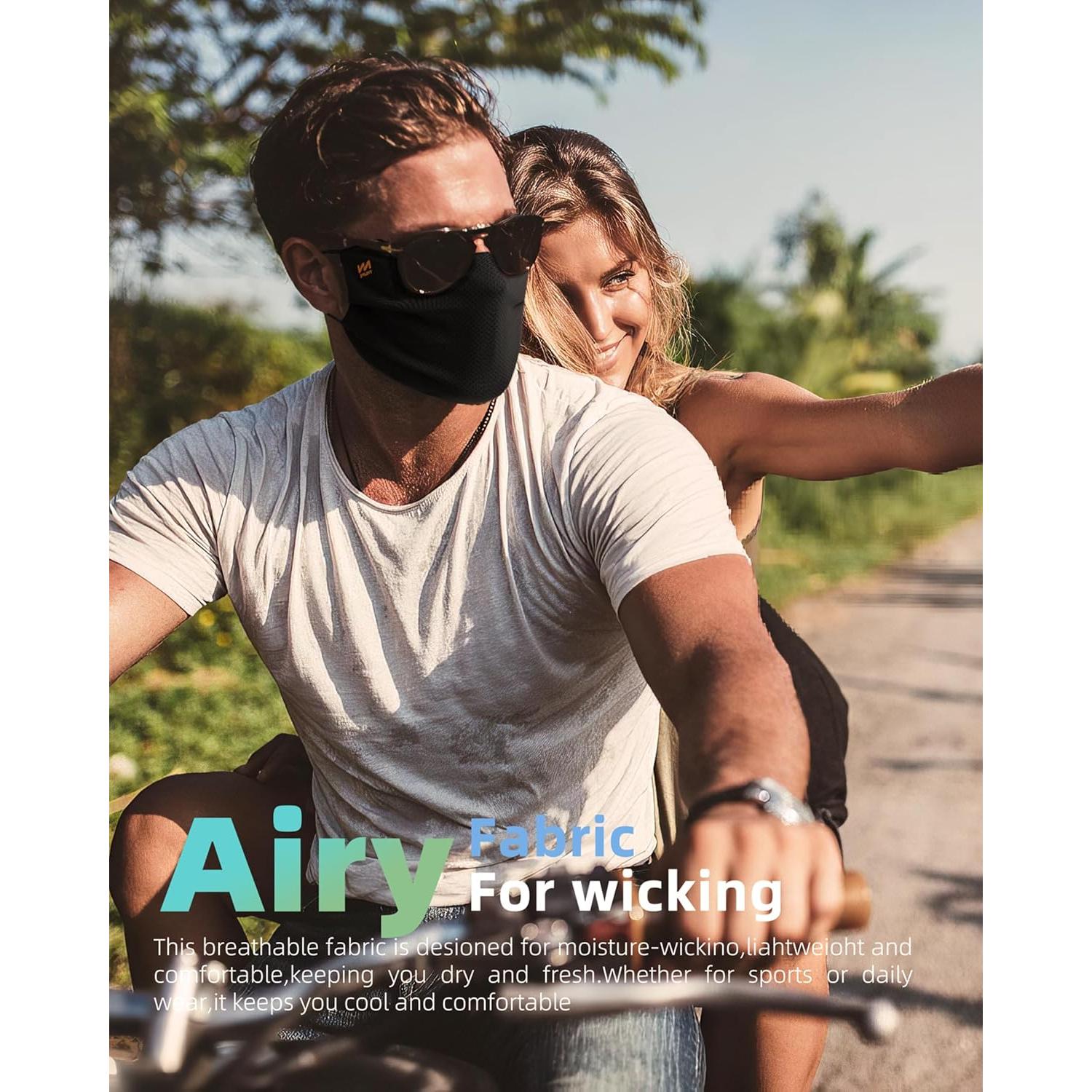 Máscara Facial UV KZ012 Unisex Lavable Transpirable 50+