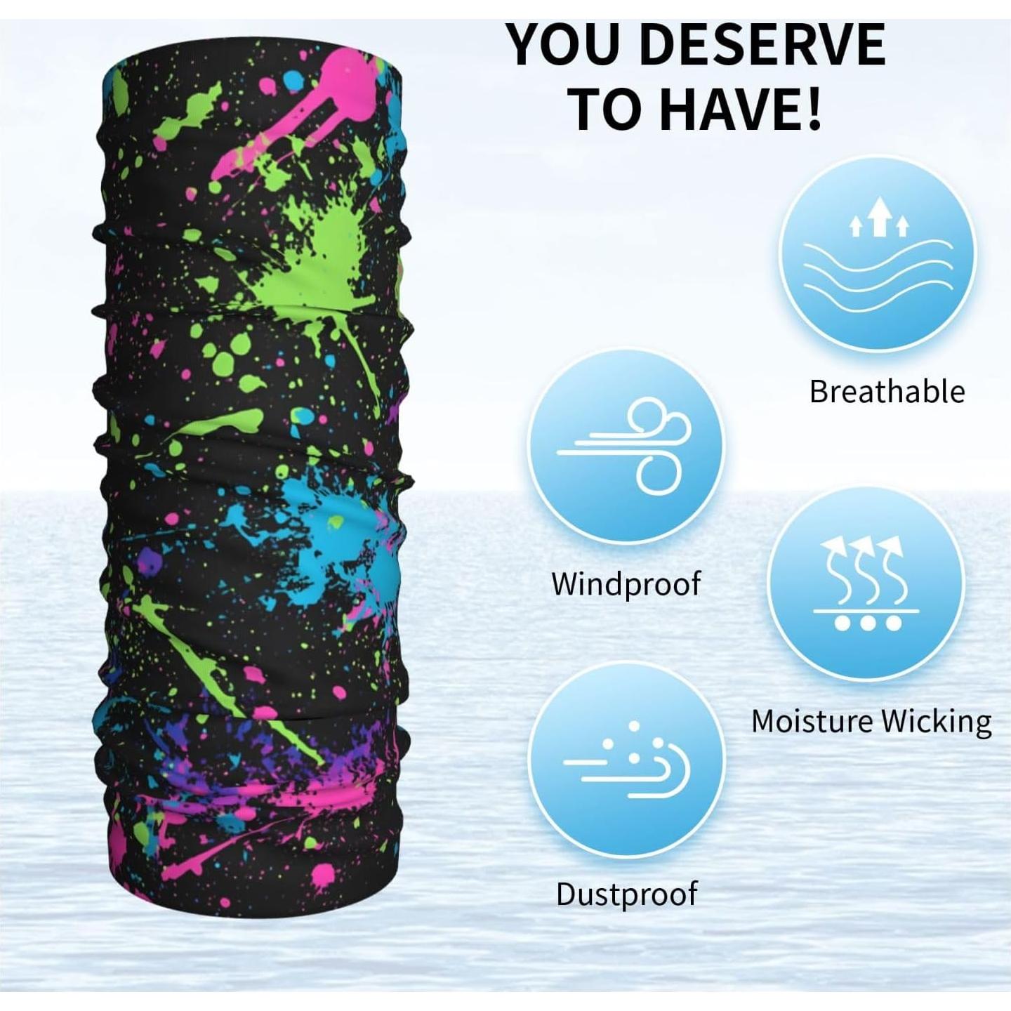 Gaiter de Cuello Multifuncional UV Gaiter de Cuello ZSUUGJ