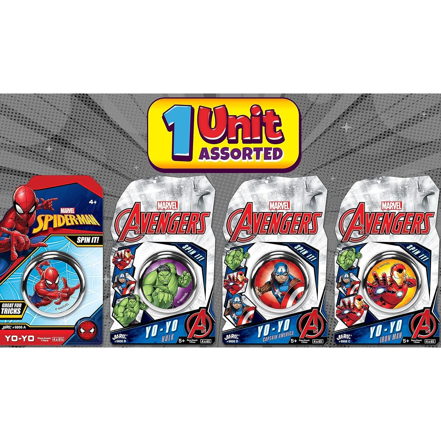 Yo-Yo Marvel JA-RU Superhéroes 10 cm para Niños