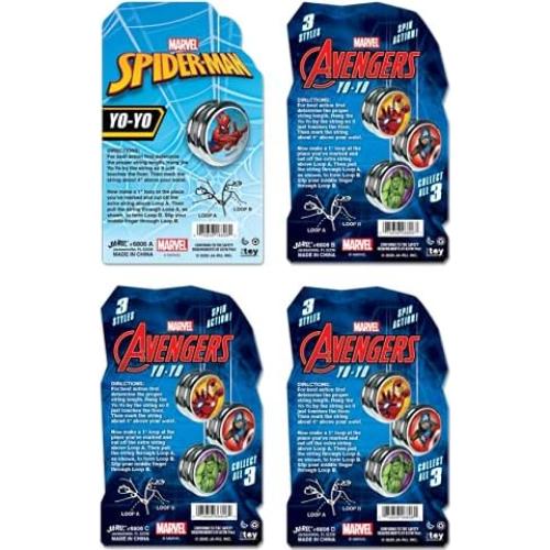 Yo-Yo Marvel JA-RU Superhéroes 10 cm para Niños