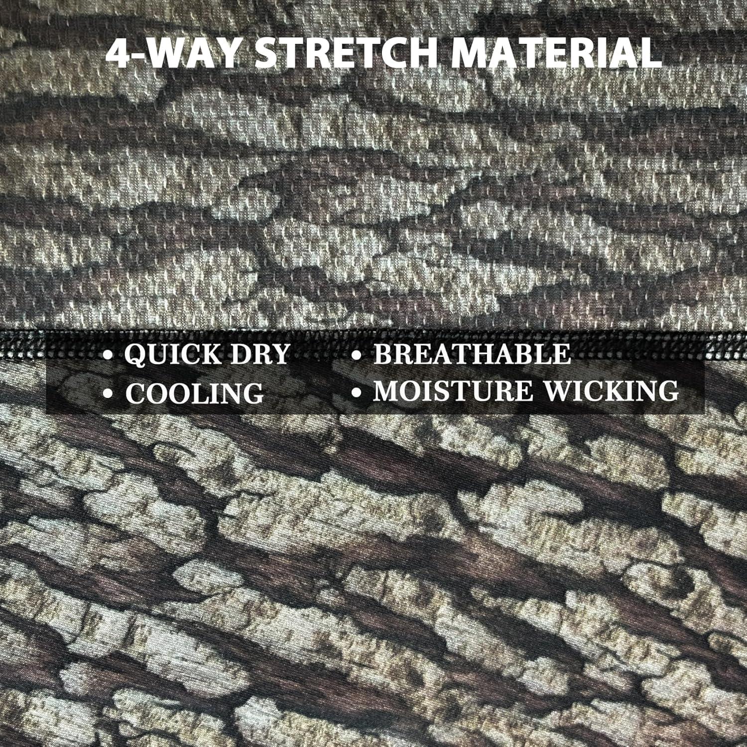 Gaiter de Cuello Transpirable UPF 50+ para Hombres - Protección Solar