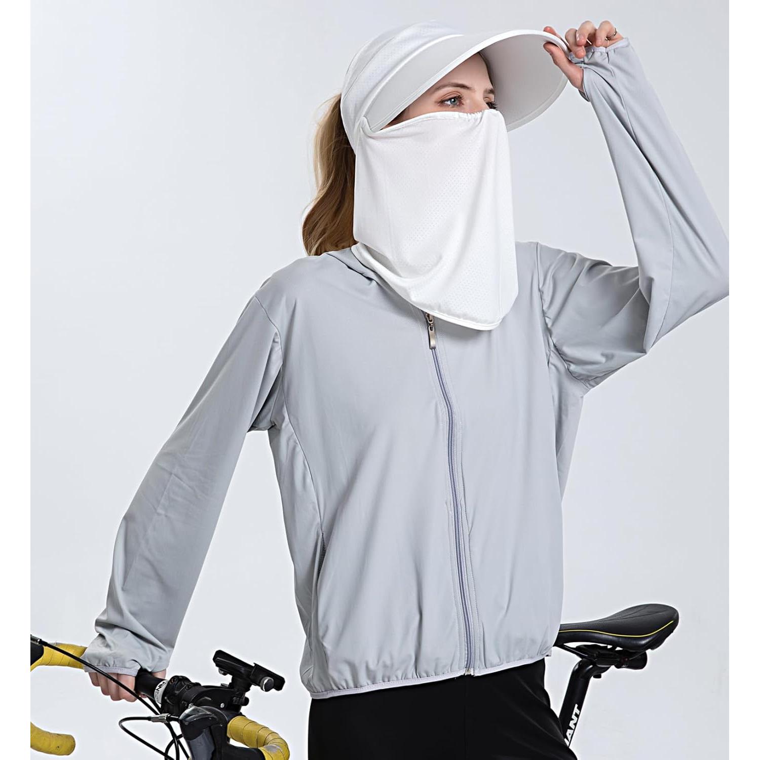 Sombrero de Sol con Máscara Facial HUAMULAN - Protección UV