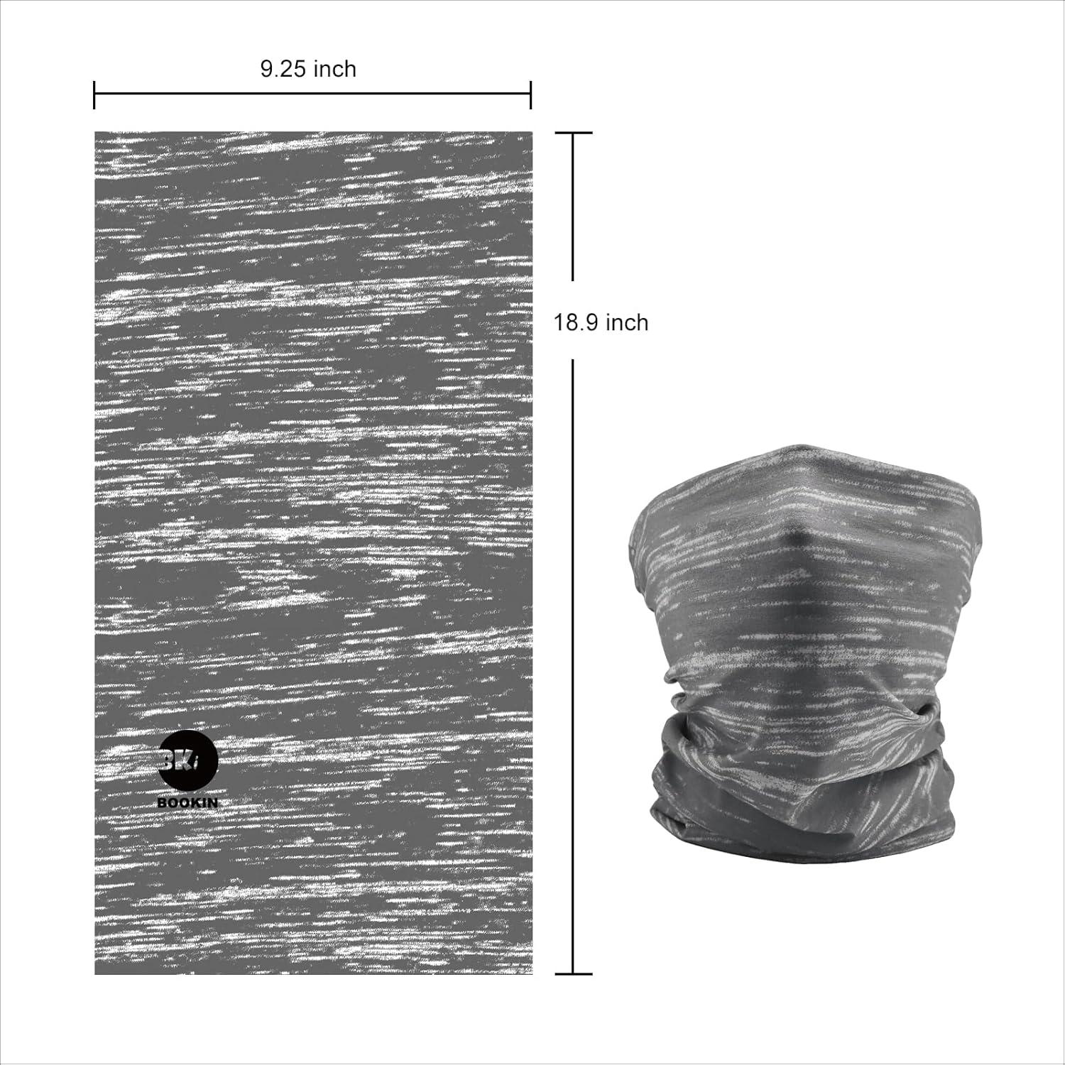 Cubierta de cara tipo bufanda Gris - Protección solar y viento