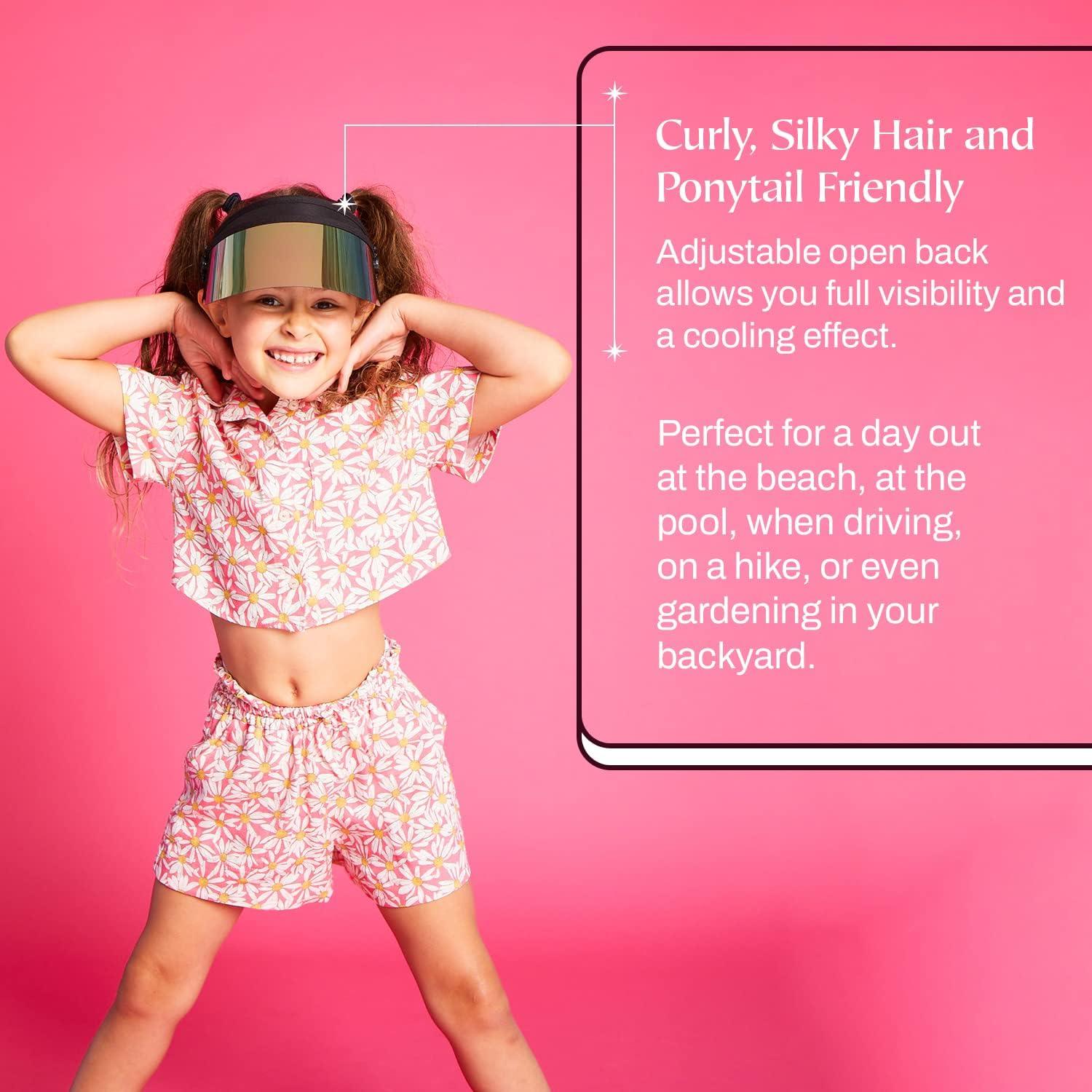 Mini Visera Solar Sasi UV Ajustable Unisex - Resistente al Calor