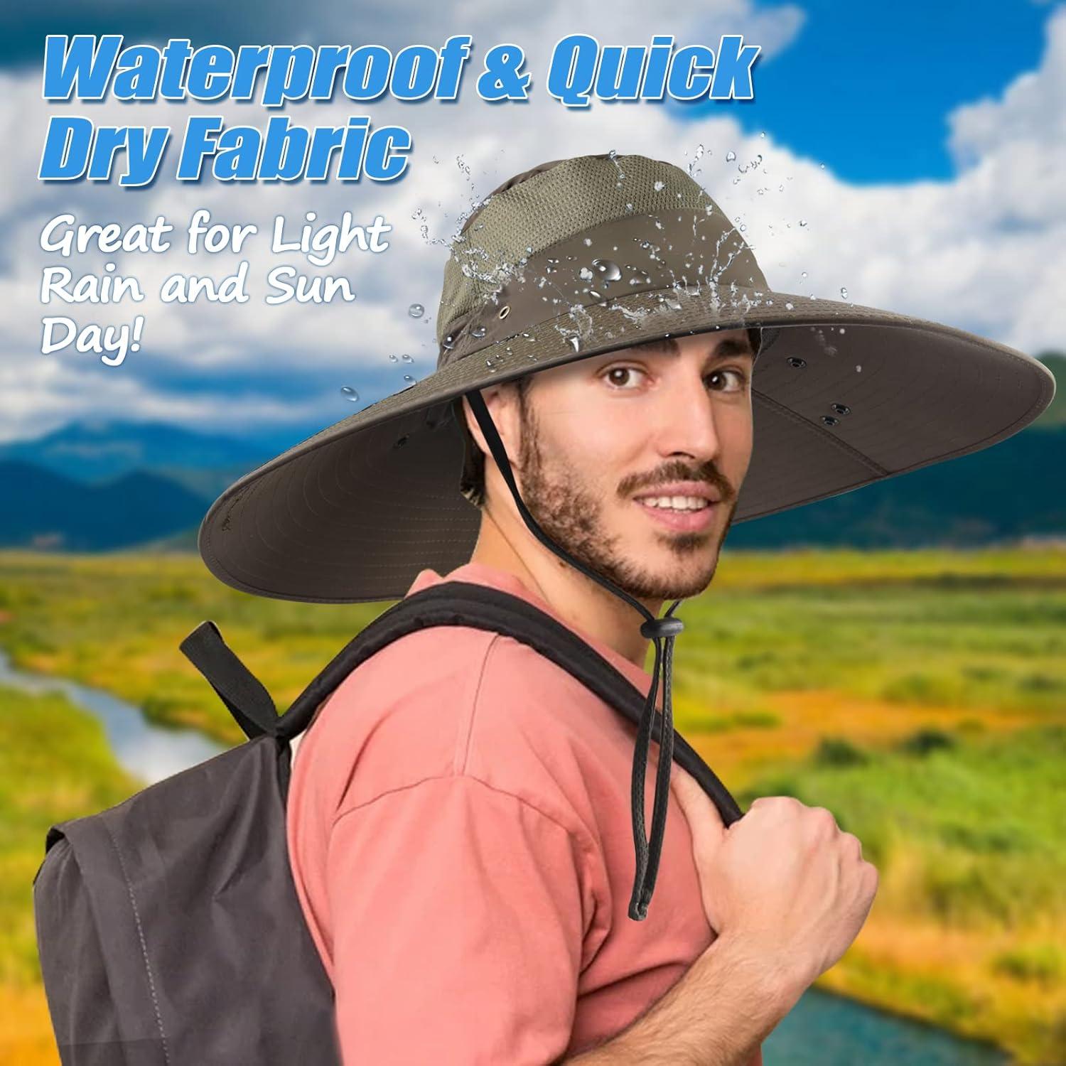 Sombrero de Pesca UPF 50+ Joyblossom con Solapas Removibles